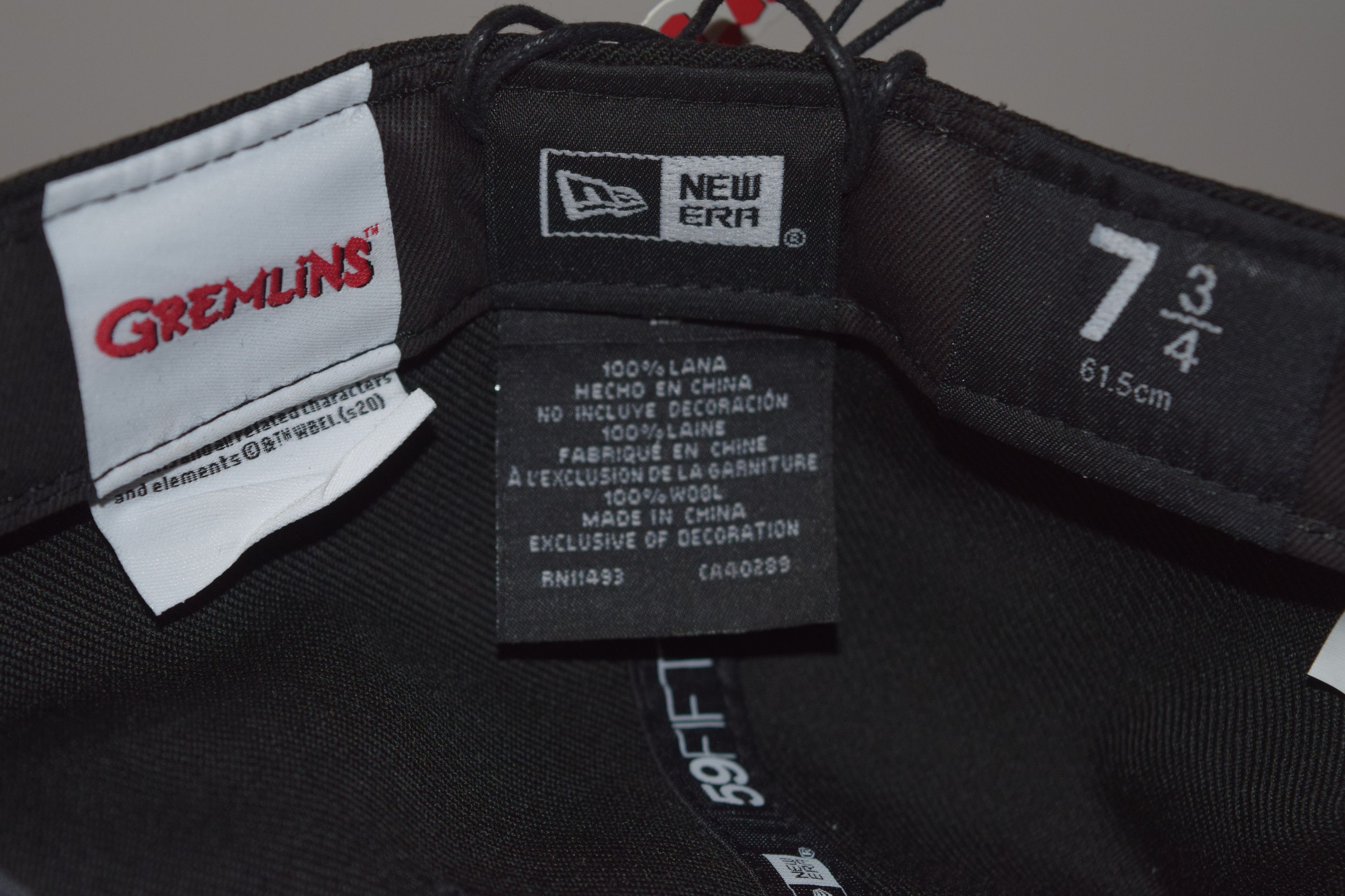 New Era Gremlins X New Era Gizmo Fitted Hat 59Fifty RARE Size ONE SIZE - 10 Thumbnail