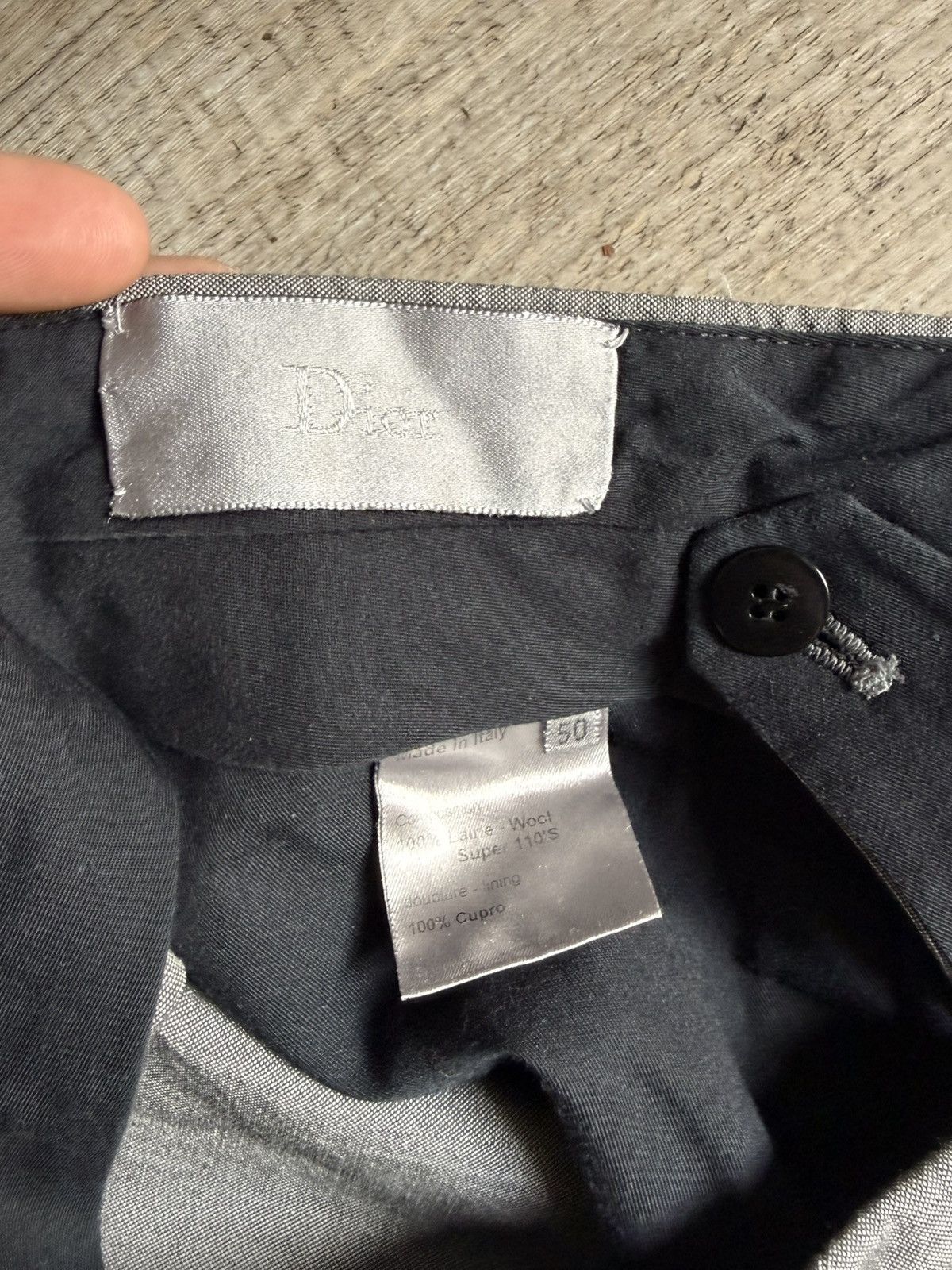 Dior SS10 Dior homme KVH grey Suit pants Size US 31 - 6 Thumbnail