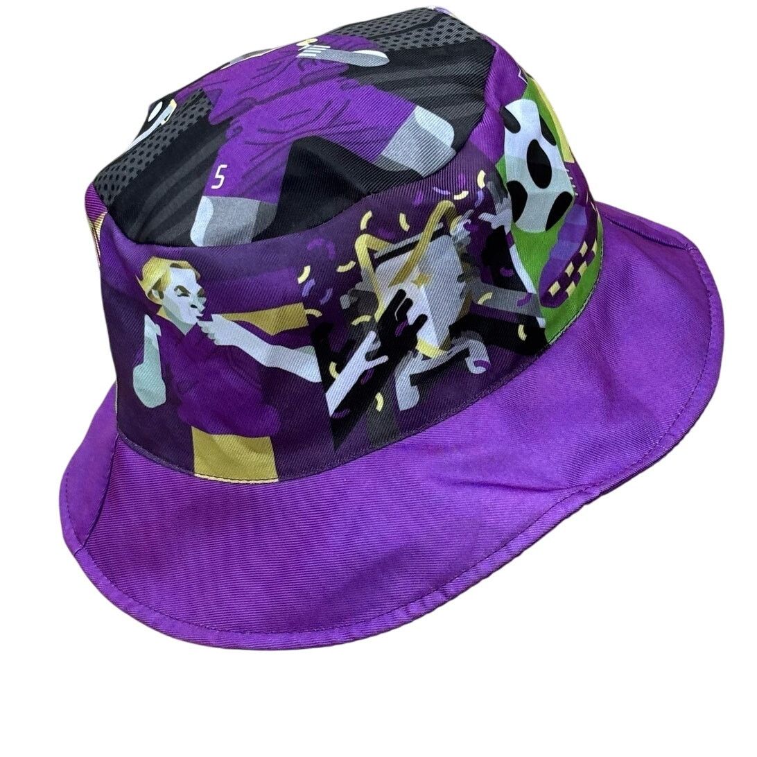 Other Purple Soccer Bucket Hat Size ONE SIZE - 2 Thumbnail