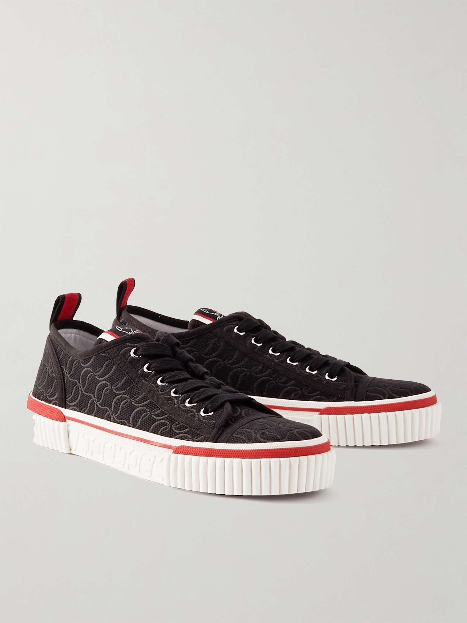 Christian Louboutin o1s1wg110225 Sneaker in Black Size US 13 / EU 46 - 4 Thumbnail