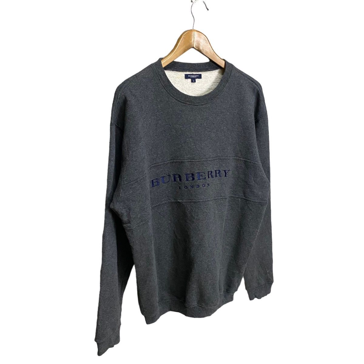 Burberry Burberry spellout big logo sweat Size US L / EU 52-54 / 3 - 2 Thumbnail