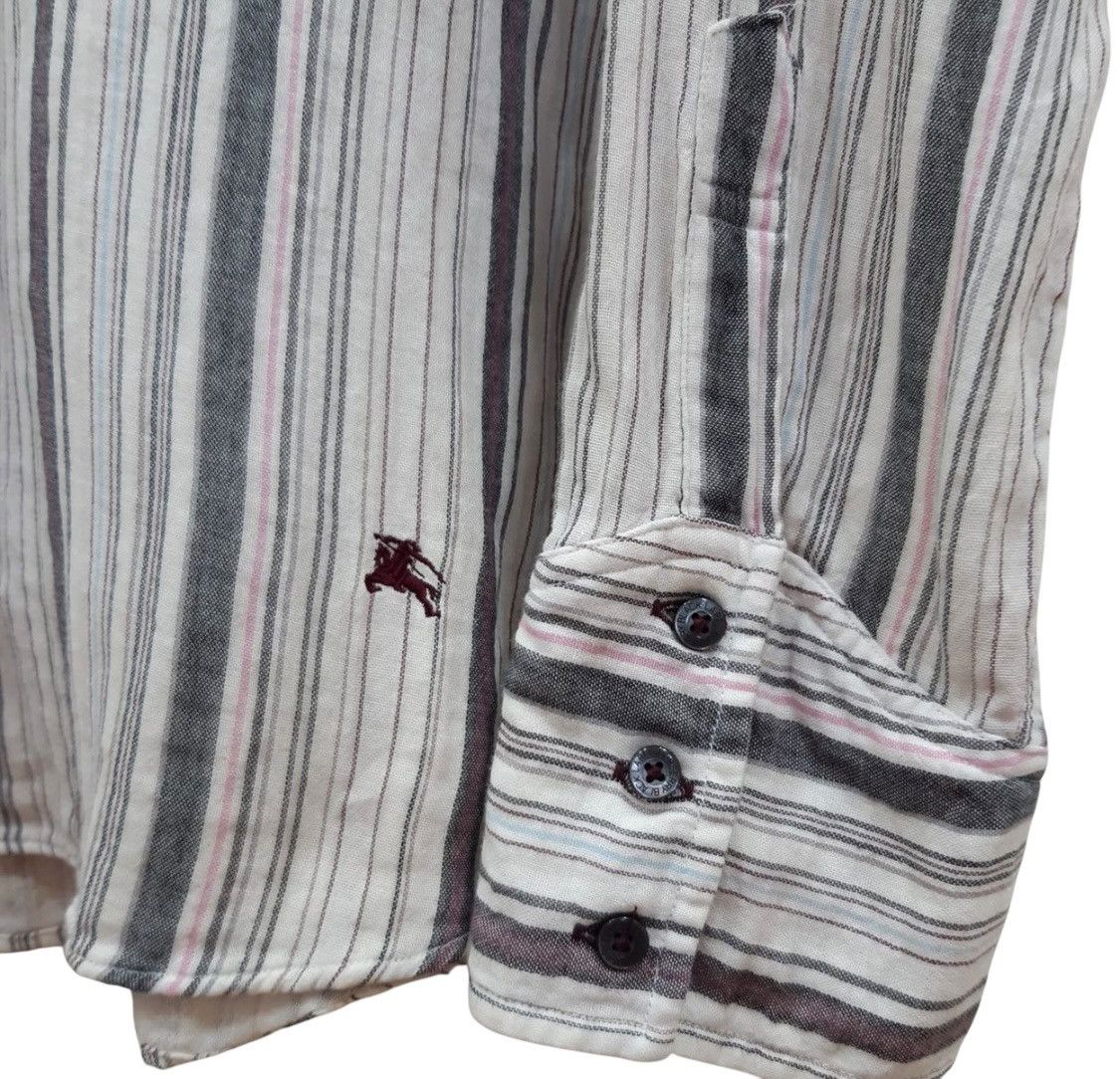 Burberry × Designer Vtg Burberry button up shirt Size US L / EU 52-54 / 3 - 3 Thumbnail