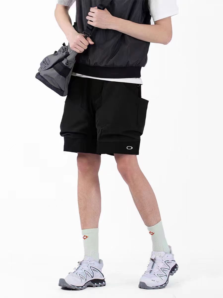 Vintage Multi-Pocket Casual Shorts
