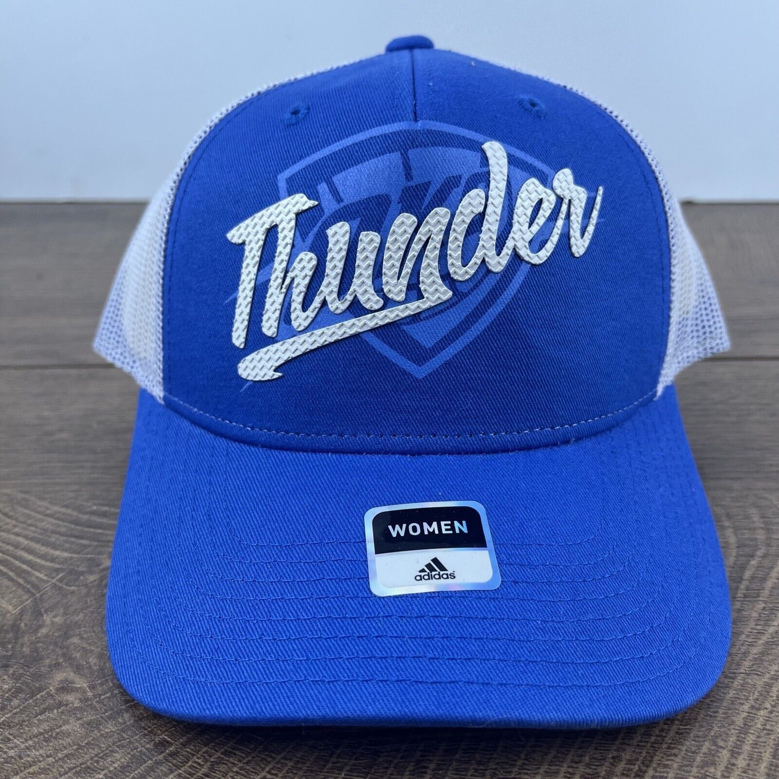Adidas Oklahoma City Thunder Hat Adidas Womens Blue Cap Adjustable Size ONE SIZE - 2 Thumbnail
