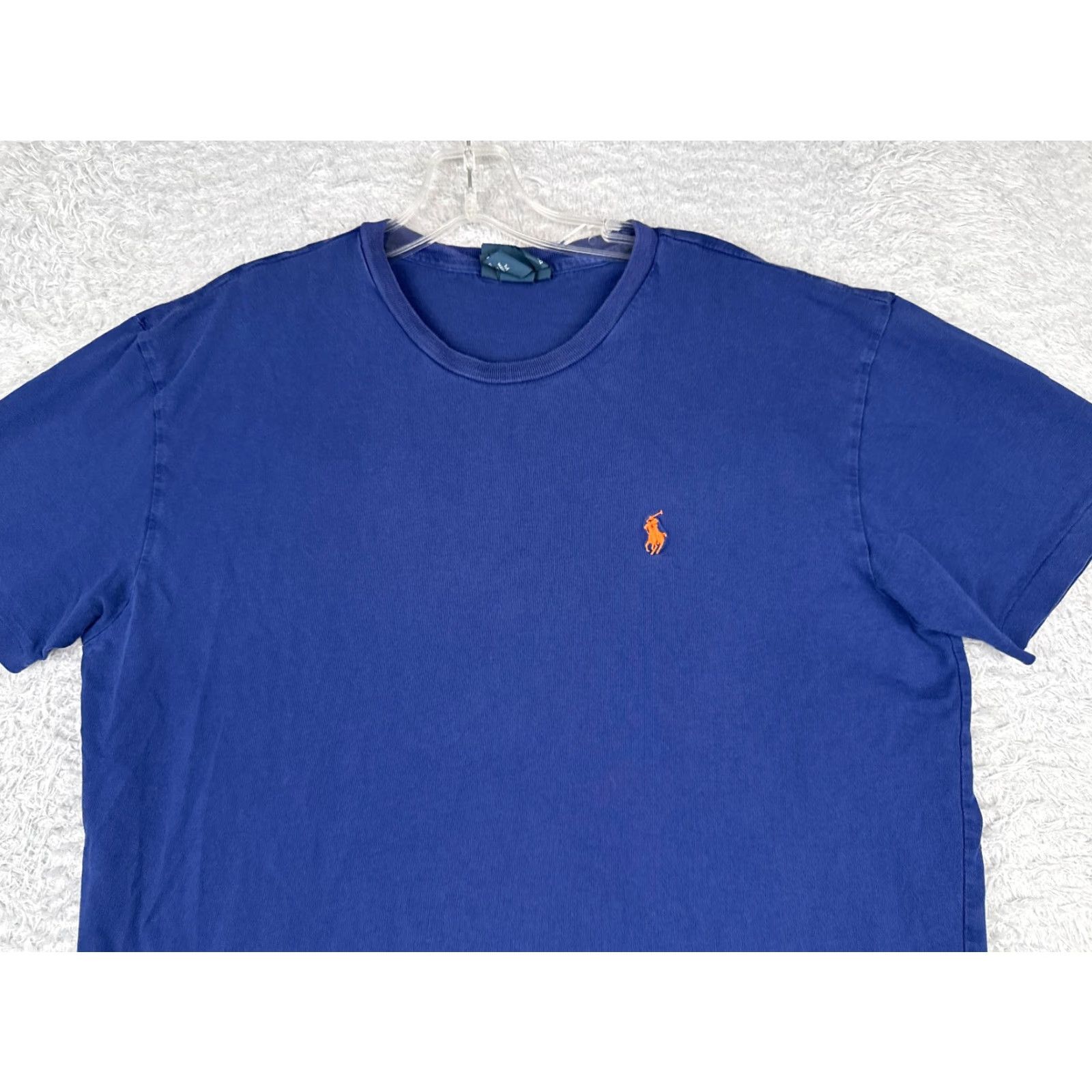 Ralph Lauren Polo Ralph Lauren Shirt Men Medium Blue 100% Cotton Crew Neck Short Sleeve Size US M / EU 48-50 / 2 - 4 Thumbnail