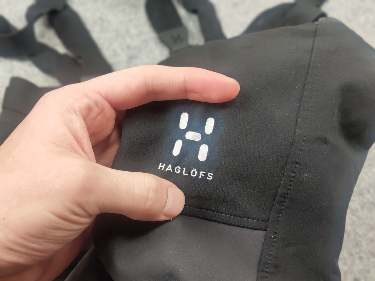 Haglofs Haglofs Pro Shell Black Zip Ski pants with suspenders Size US 36 / EU 52 - 18 Thumbnail