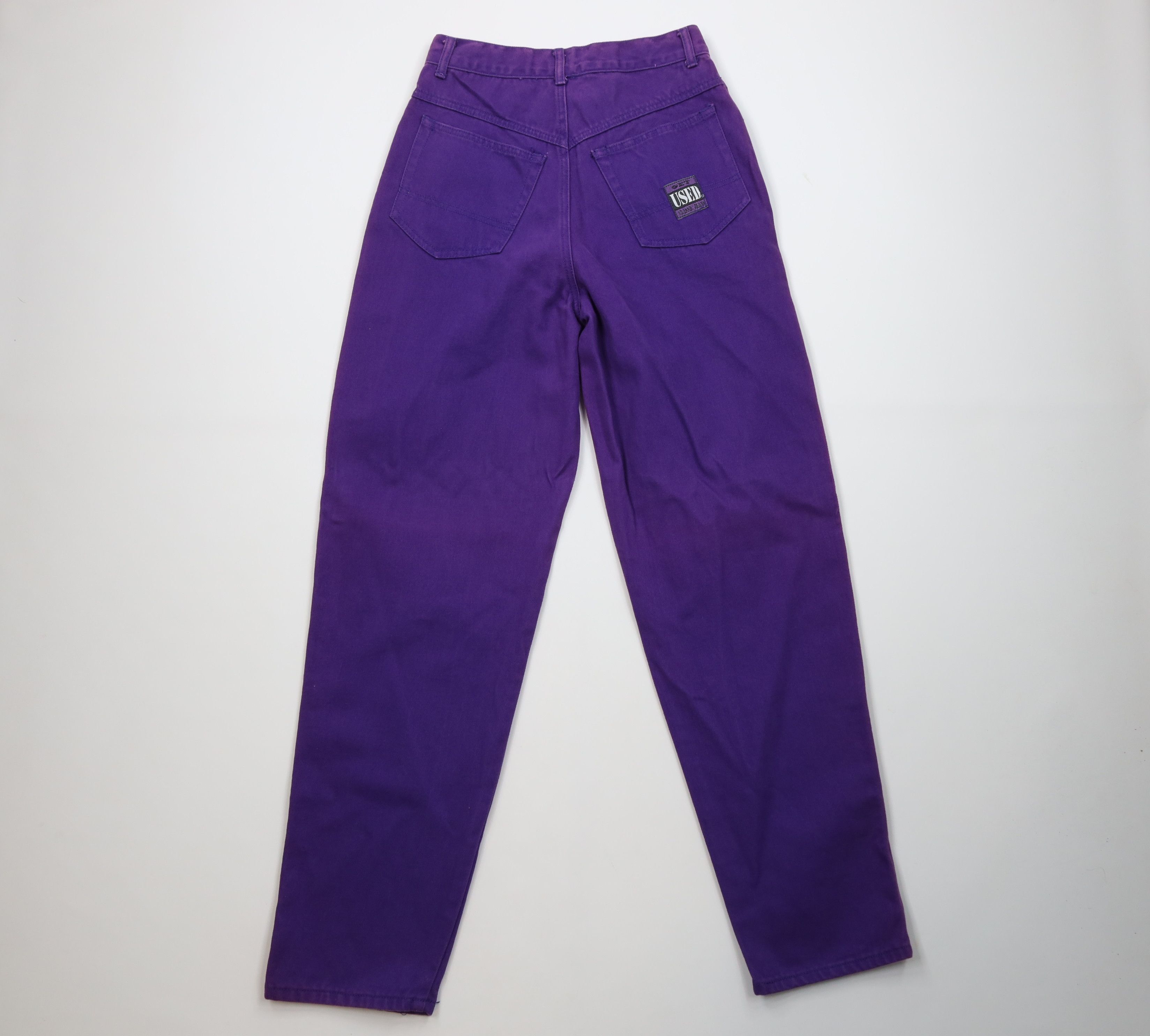 Vintage Deadstock Vintage 90s Streetwear Skateboard Jeans Purple Size US 29 - 10 Thumbnail