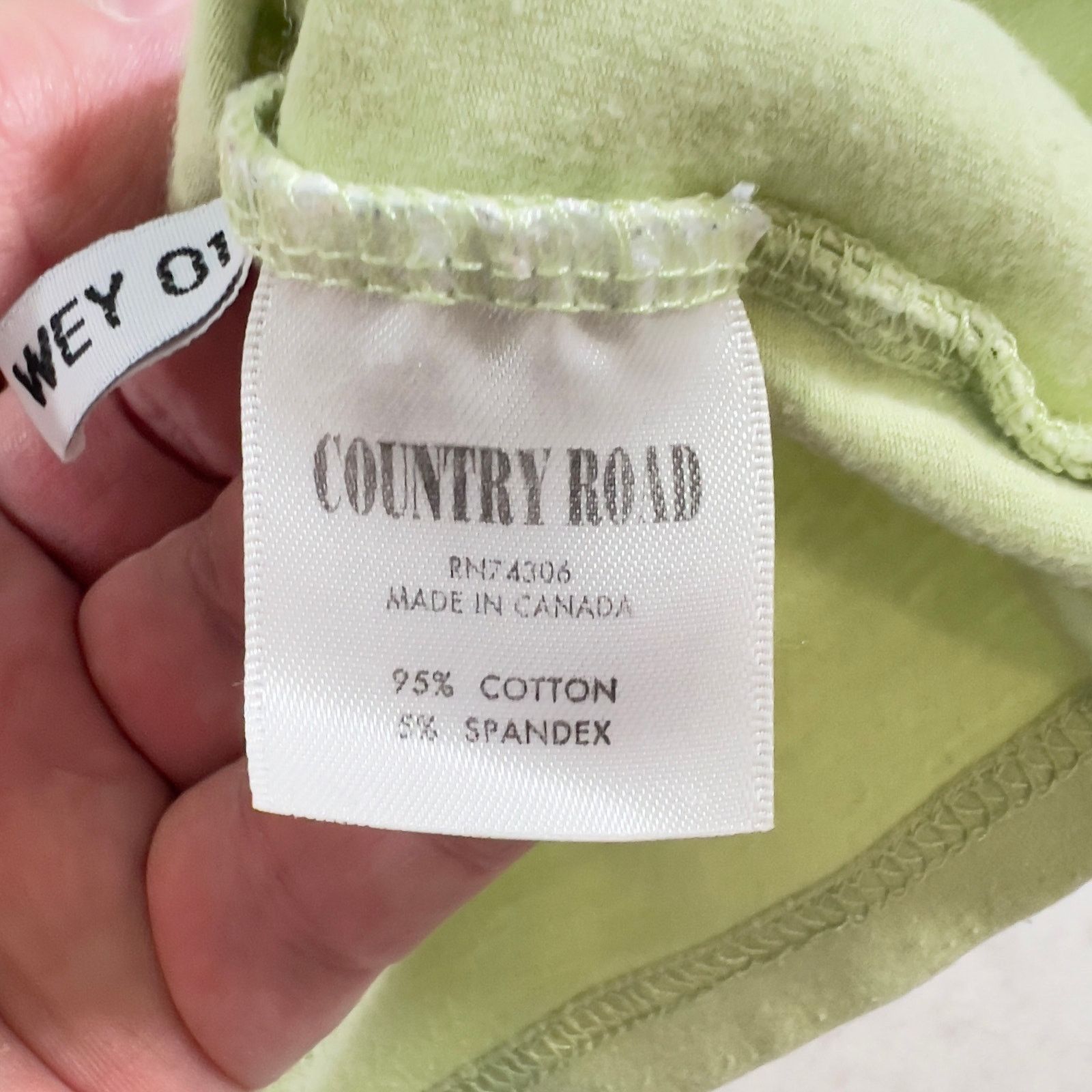 Country Road Country Road Sleeveless T-Shirt Men's XL Mint Green Vintage Size US XL / EU 56 / 4 - 6 Thumbnail