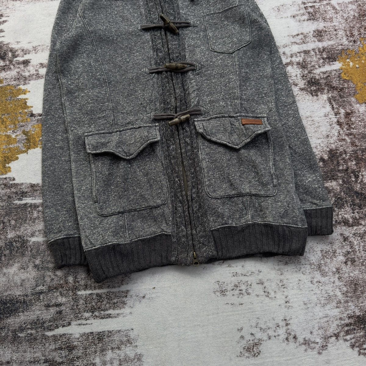 Billabong BILLABONG FLEECE LINED DUFFLE TOGGLE HOODIE Size M / US 6-8 / IT 42-44 - 3 Thumbnail
