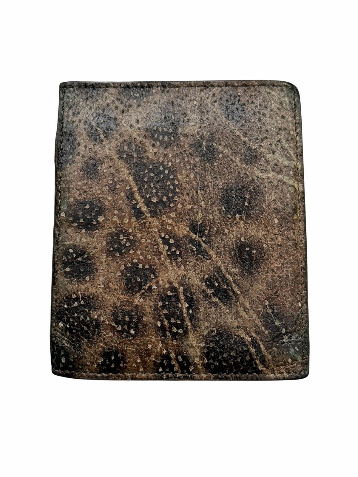 Rick Owens RARE 1/1 Wolffish Leather Card Holder Size ONE SIZE - 2 Thumbnail