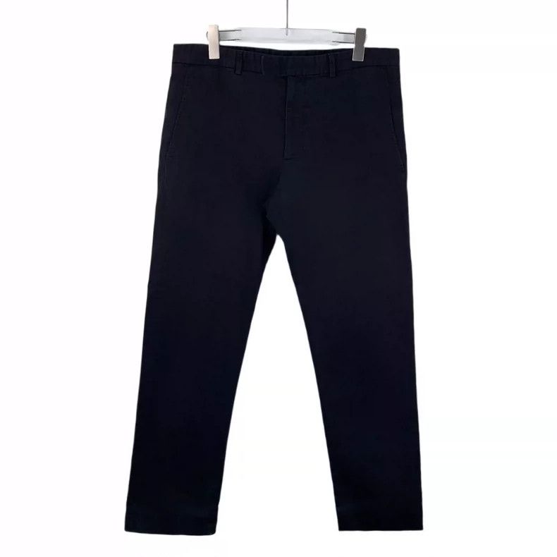 Dior Dior Black cotton casual trousers Nextarrow-2505 Size US 34 / EU 50 - 1 Thumbnail