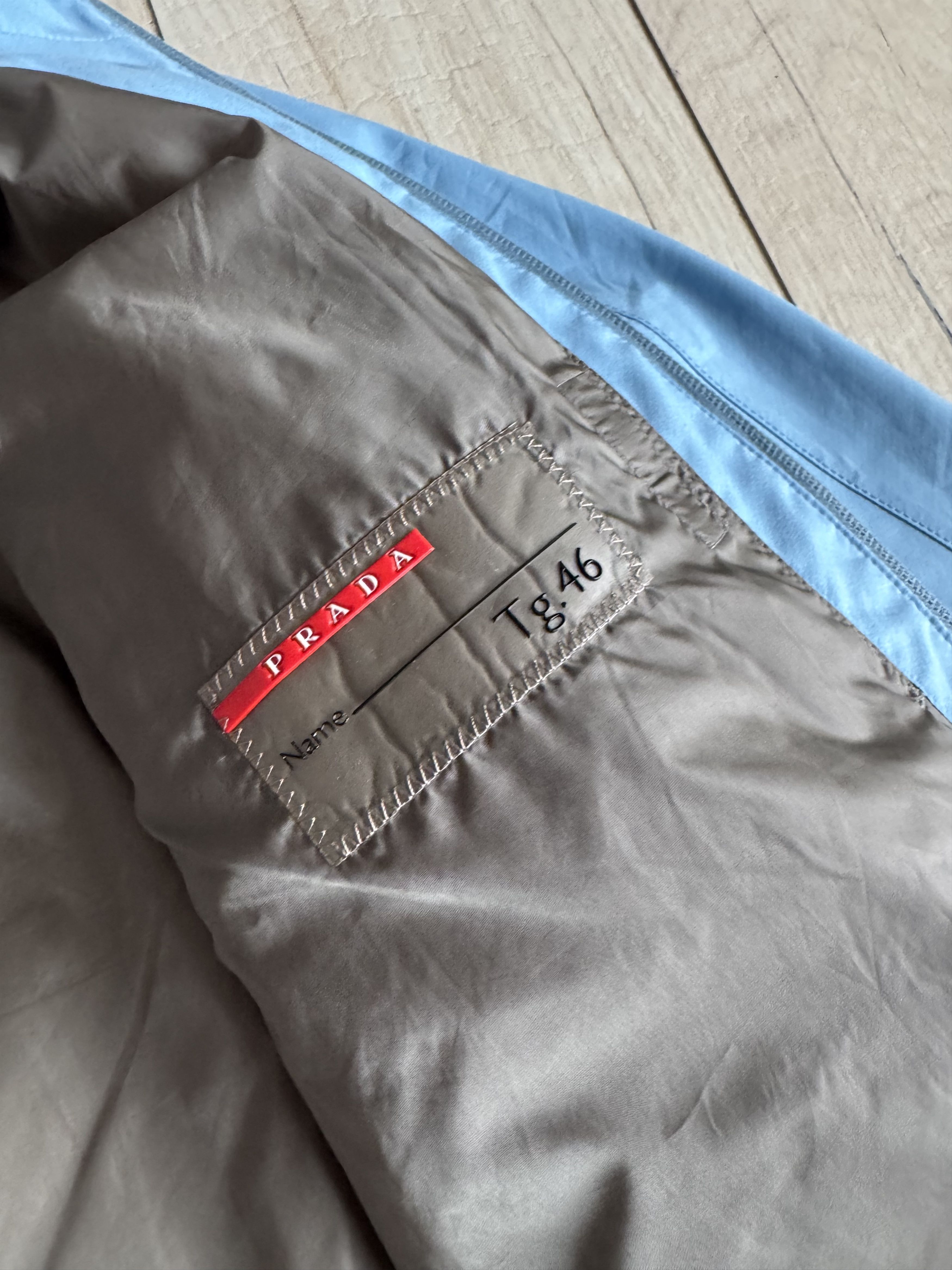 Prada Prada GoreTex Baby Blue Light Jacket Size US S / EU 44-46 / 1 - 10 Thumbnail