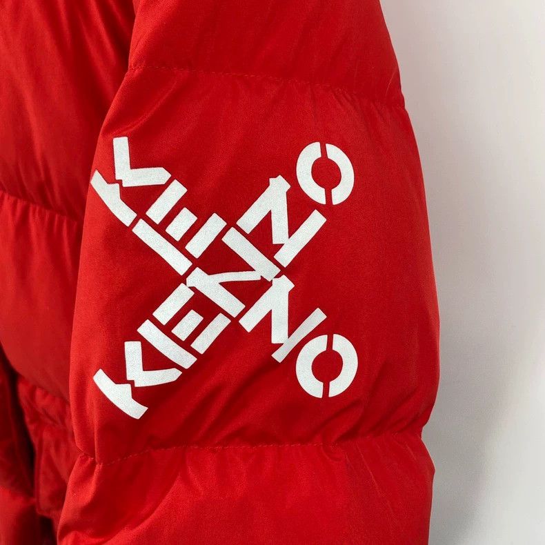 Kenzo Kenzo Red crossed letter logo down jacket Size XS / US 0-2 / IT 36-38 - 5 Thumbnail