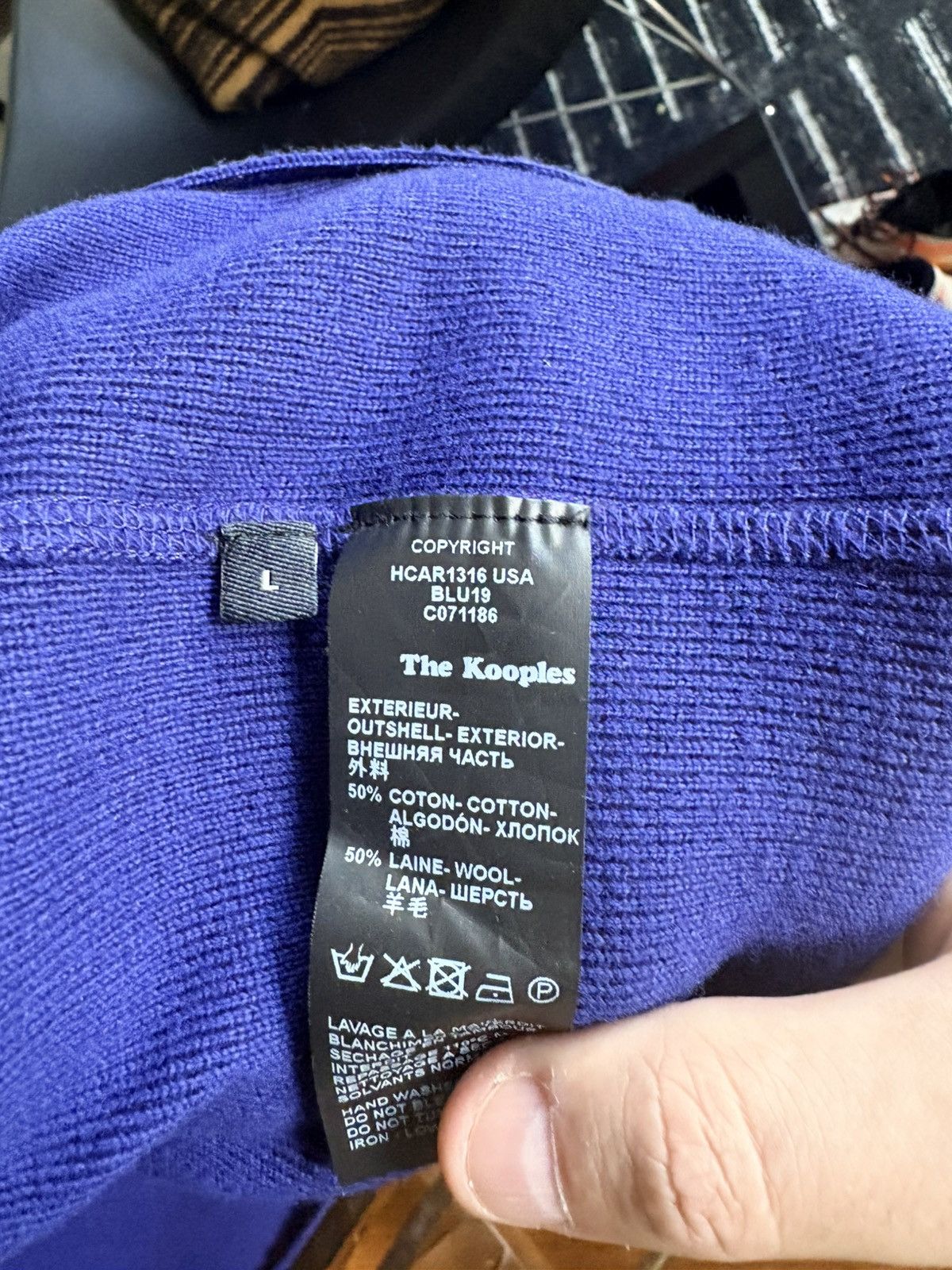 The Kooples The Kooples - Zip-up Sweater Size US L / EU 52-54 / 3 - 7 Thumbnail