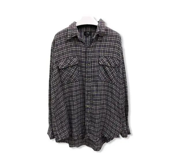 Vintage Vintage Y.O.M Plaid Tartan Flannel Shirt 👕 Size US L / EU 52-54 / 3 - 1 Thumbnail