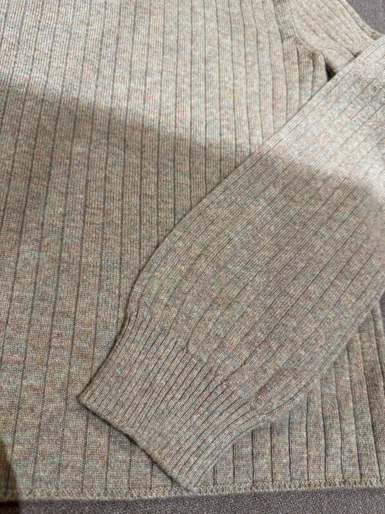 Loro Piana LORO PIANA Round collar colored cashmere sweater Size S / US 4 / IT 40 - 2 Thumbnail