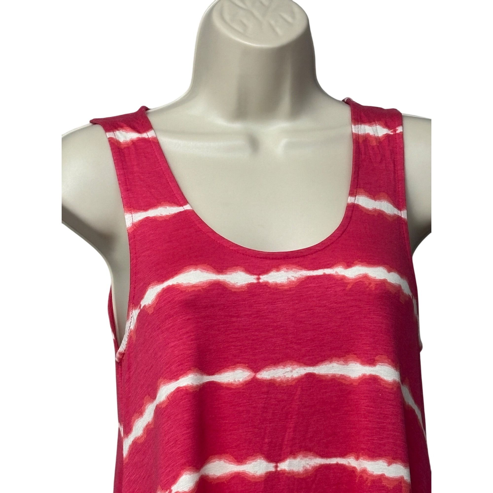 Other Ultra Flirt Junior’s Sharkbite Handkerchief Tank Top, Warm Size S / US 4 / IT 40 - 4 Thumbnail