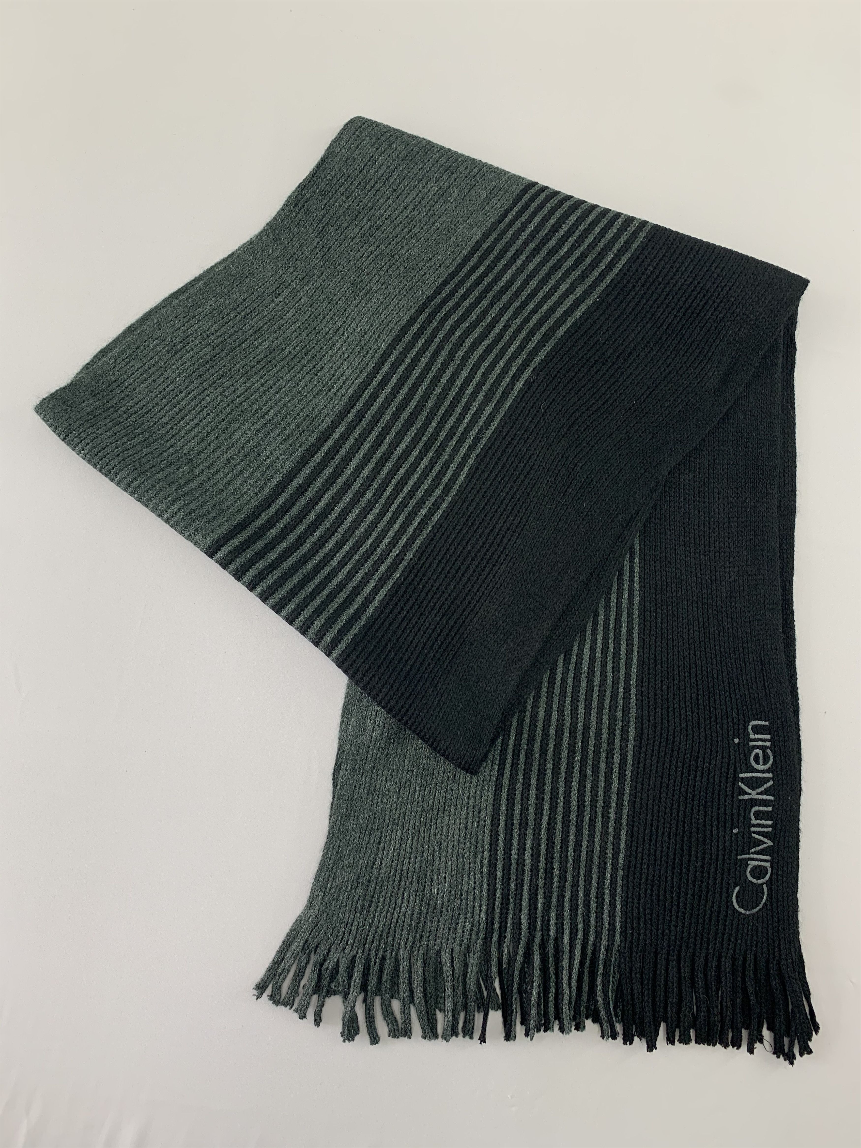 Calvin Klein Calvin Klein Scarf Wool Muffler Neck Wrap BL4145 Size ONE SIZE - 3 Thumbnail
