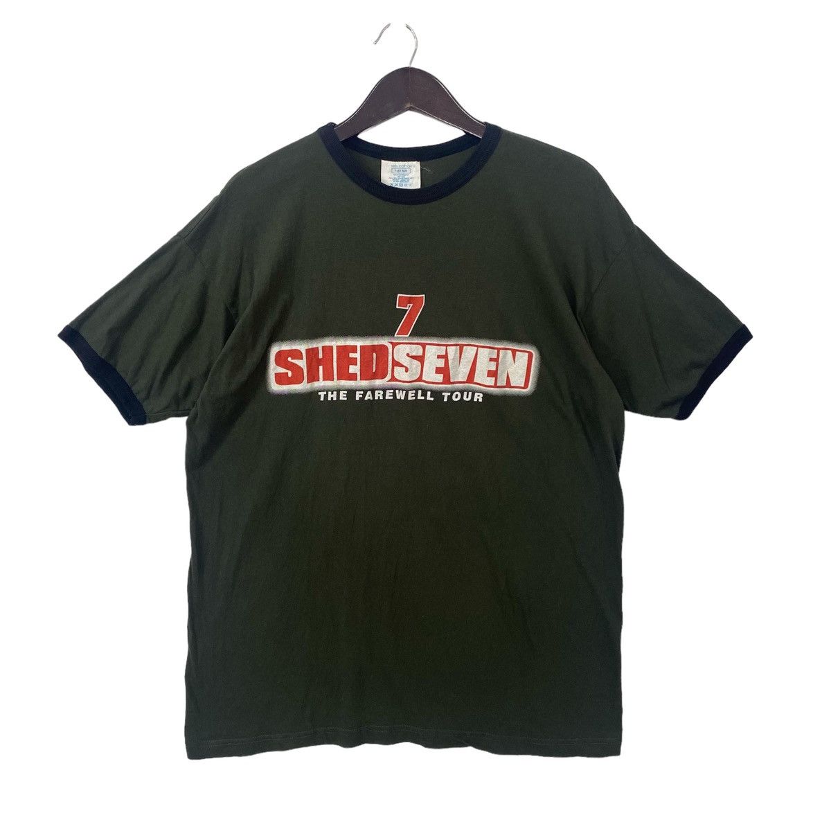 Band Tees 💥VINTAGE SHED SEVEN Britpop band farewell tour tee shirt Size US XL / EU 56 / 4 - 1 Thumbnail