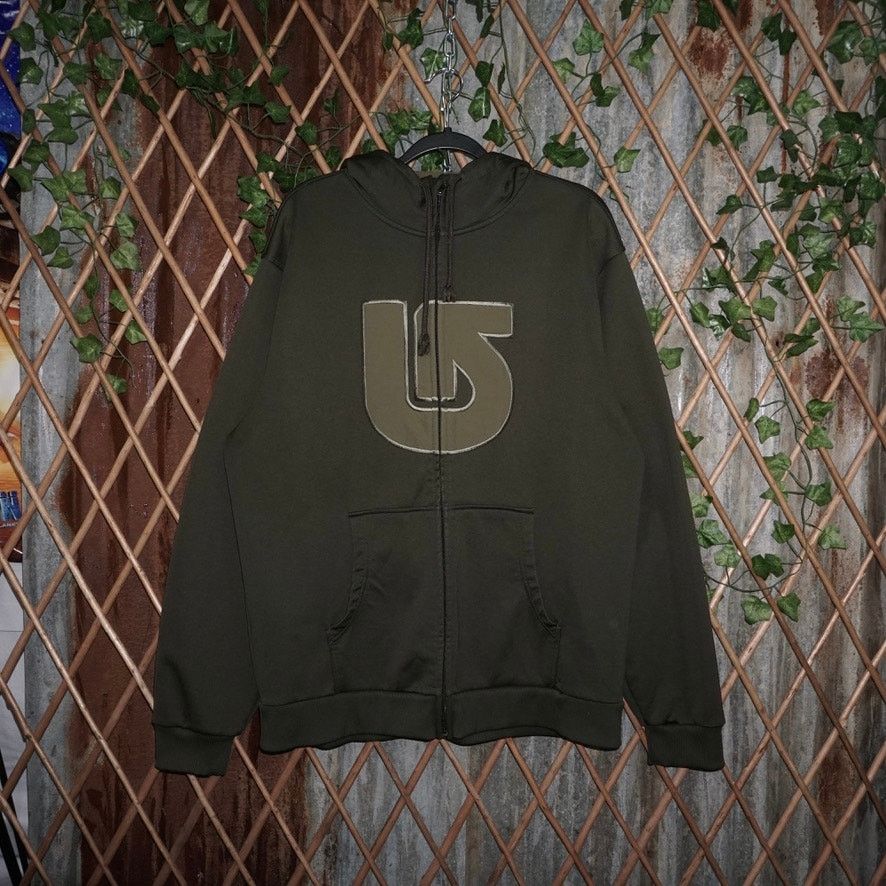 Burton XL-Vintage Y2K Burton snowboards skate/surf embroider hoodie Size US XL / EU 56 / 4 - 1 Thumbnail