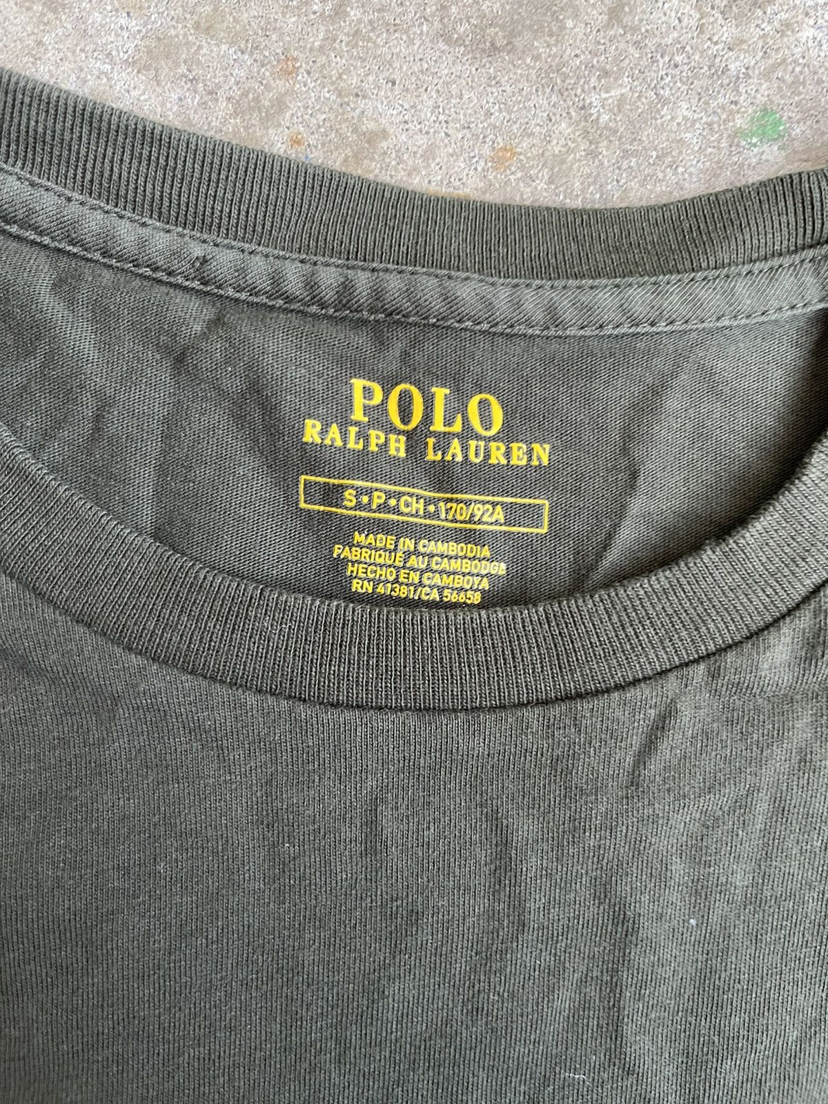 Polo Ralph Lauren Polo Ralph Lauren Green Longsleeve Tee Size US S / EU 44-46 / 1 - 3 Thumbnail