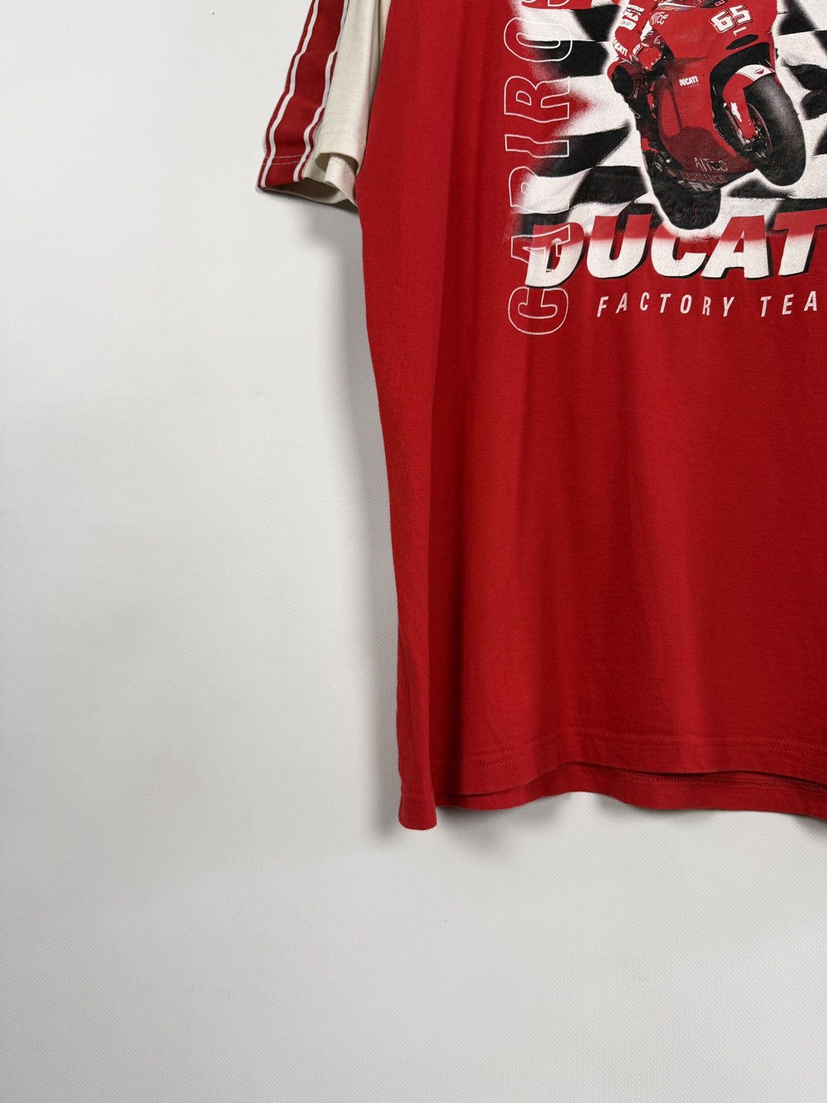 Ducati Ducati Corse Racing T-Shirt Capirossi Factory Team Moto XL Size US XL / EU 56 / 4 - 5 Thumbnail