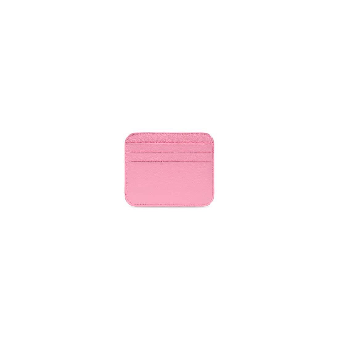 Balenciaga o1w1db10525 Size: OS / Cash Card Holder With Split in Pink Size ONE SIZE - 2 Thumbnail