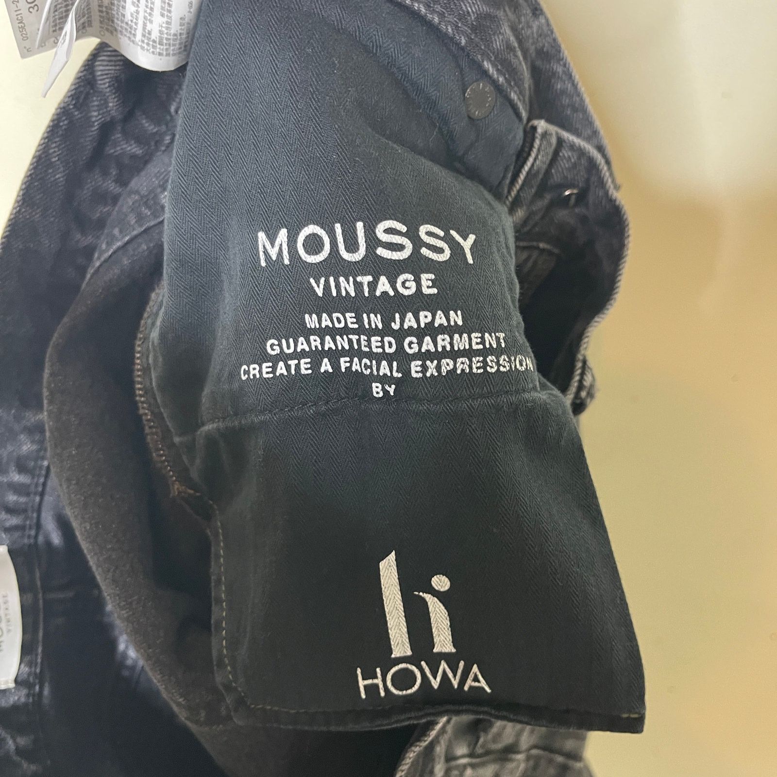 MOUSSY Moussy Merry Tapered Mid Rise Faded Black Cropped Jeans 30 Size 30" / US 8 / IT 44 - 3 Thumbnail