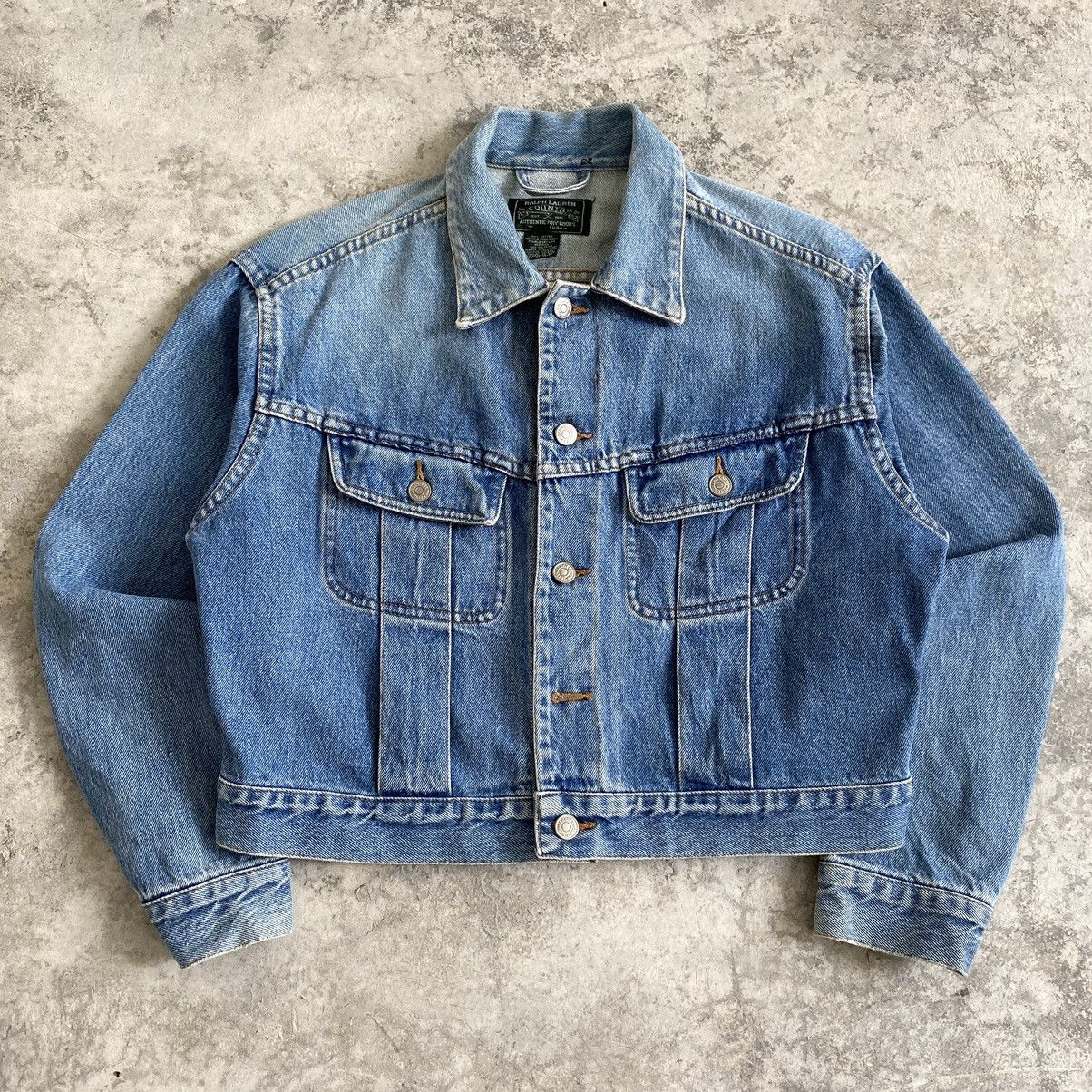 Polo Ralph Lauren Vintage 90’s Polo Ralph Lauren Country Western Denim Jacket Size L / US 10 / IT 46 - 2 Thumbnail