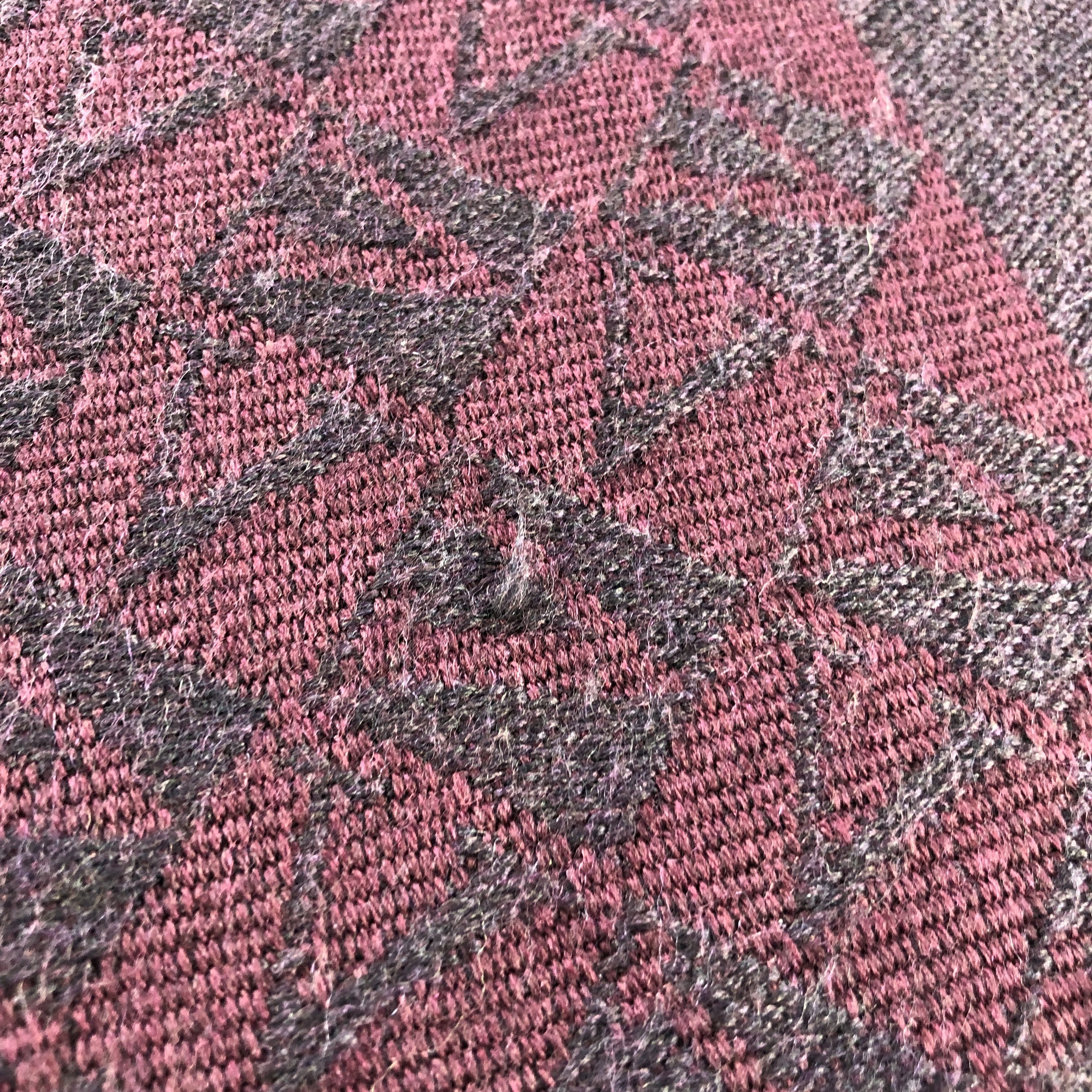 Vintage Vintage Valentino Monogram Wool Scarf Muffler V2957 Size ONE SIZE - 7 Thumbnail