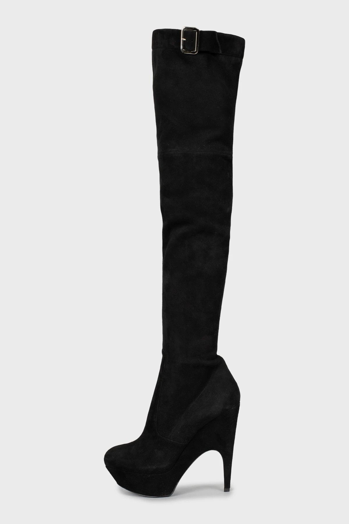 Yves Saint Laurent Yves Saint Laurent Over The Knee Boots Size US 9.5 / IT 39.5 - 2 Thumbnail