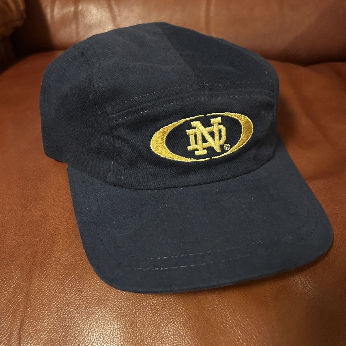 Vintage Vintage Notre Dame fighting Irish Camp cap Size ONE SIZE - 1 Thumbnail