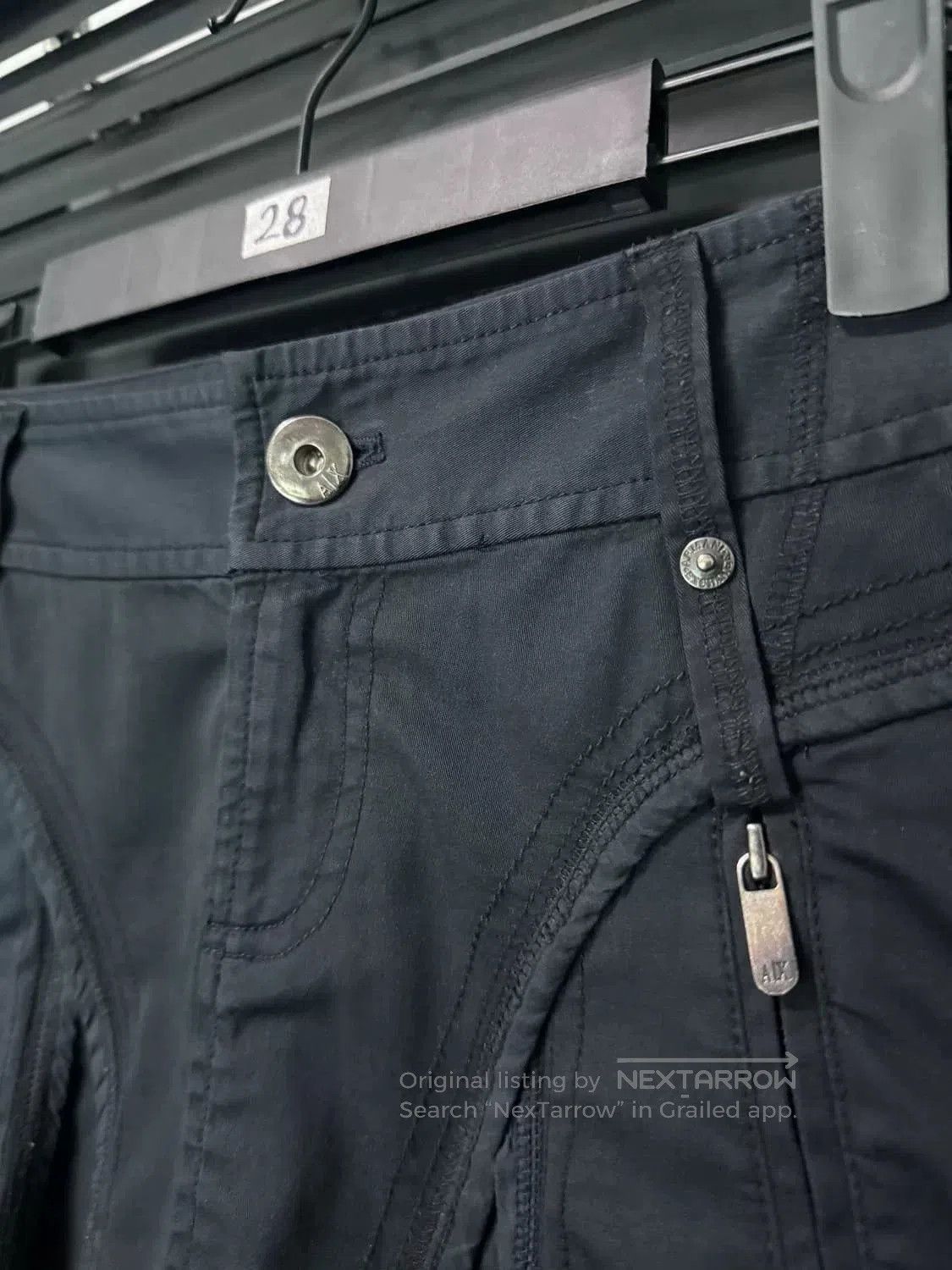 Armani Armani Vintage Tracy Denim Skirt. Size 37" - 3 Thumbnail