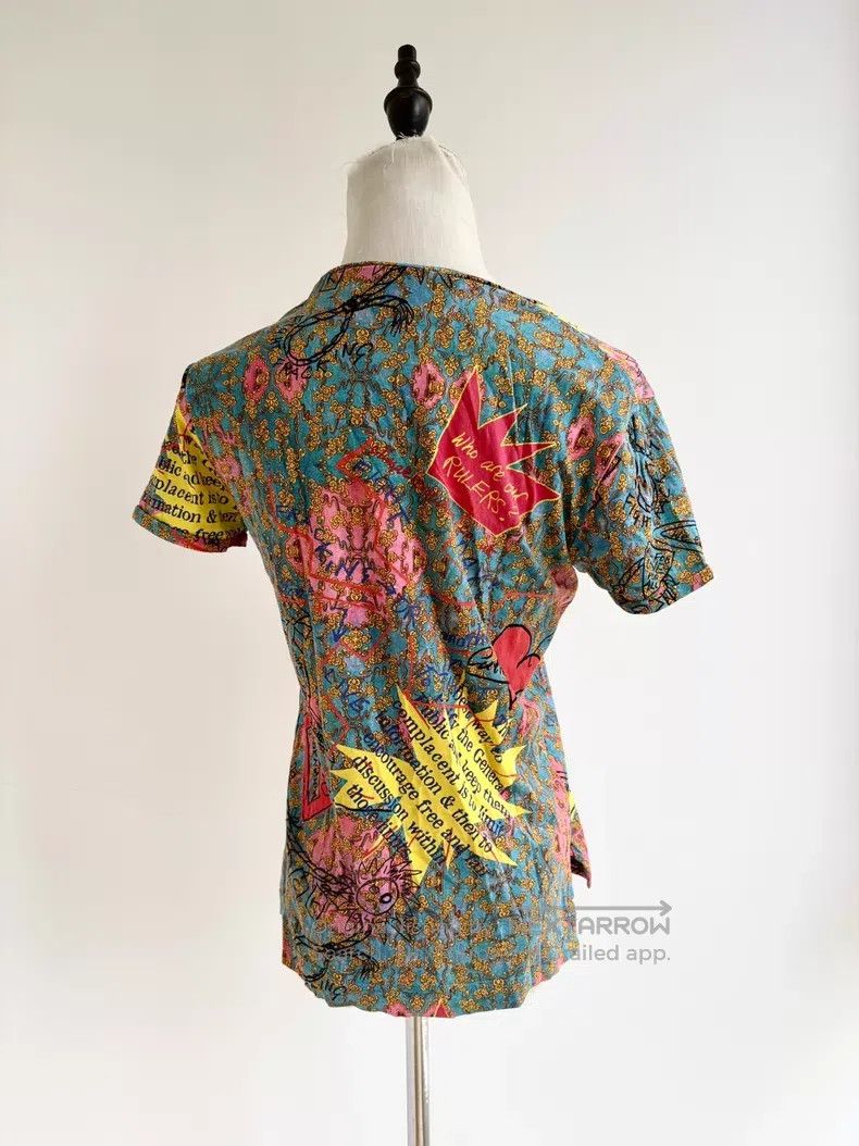 Vivienne Westwood Vivienne Westwood Colorful Graffiti Short Sleeve Size S / US 4 / IT 40 - 3 Thumbnail