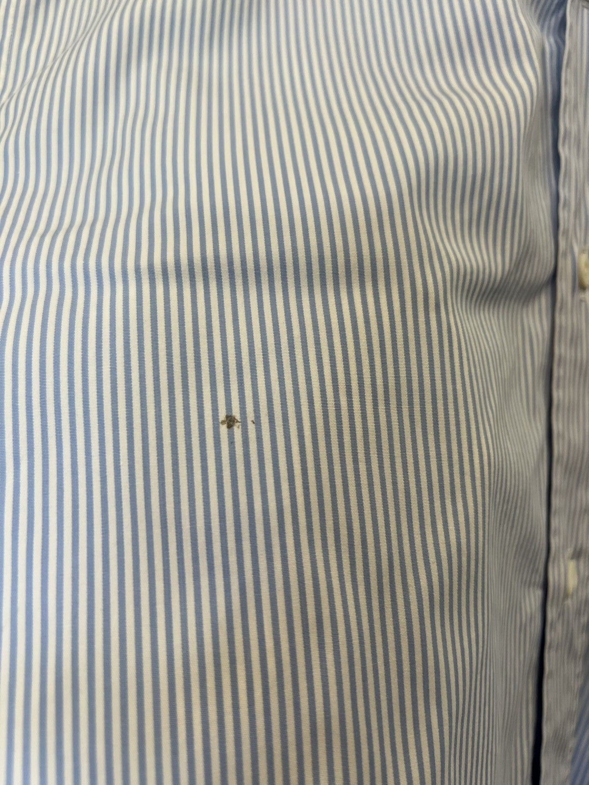 Gucci Gucci Tom Ford White Classic Shirt Button Mens Blue Size US L / EU 52-54 / 3 - 5 Thumbnail