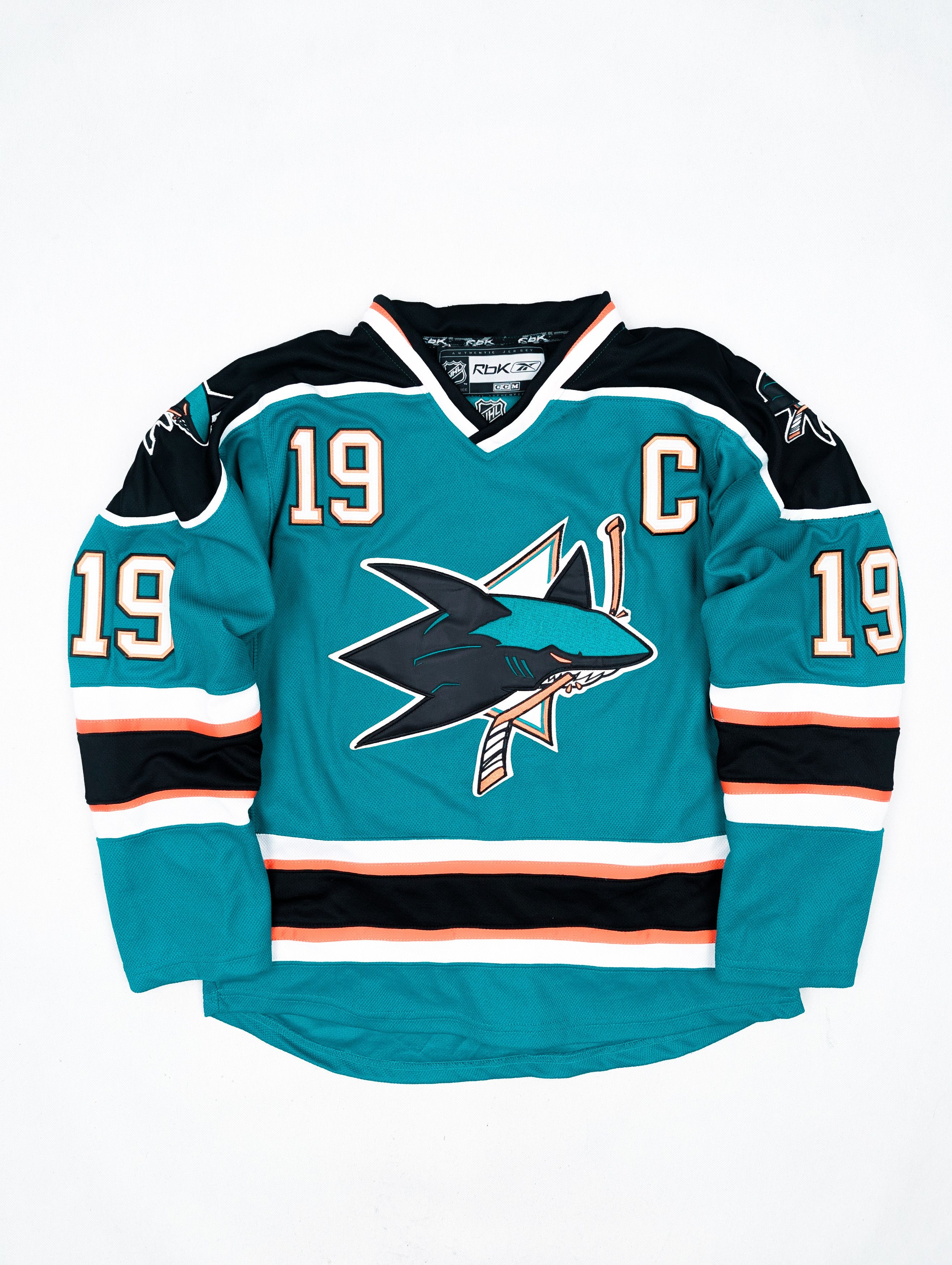 Ccm × NHL × Reebok Reebok NHL Thornton hockey jersey Size US M / EU 48-50 / 2 - 2 Thumbnail
