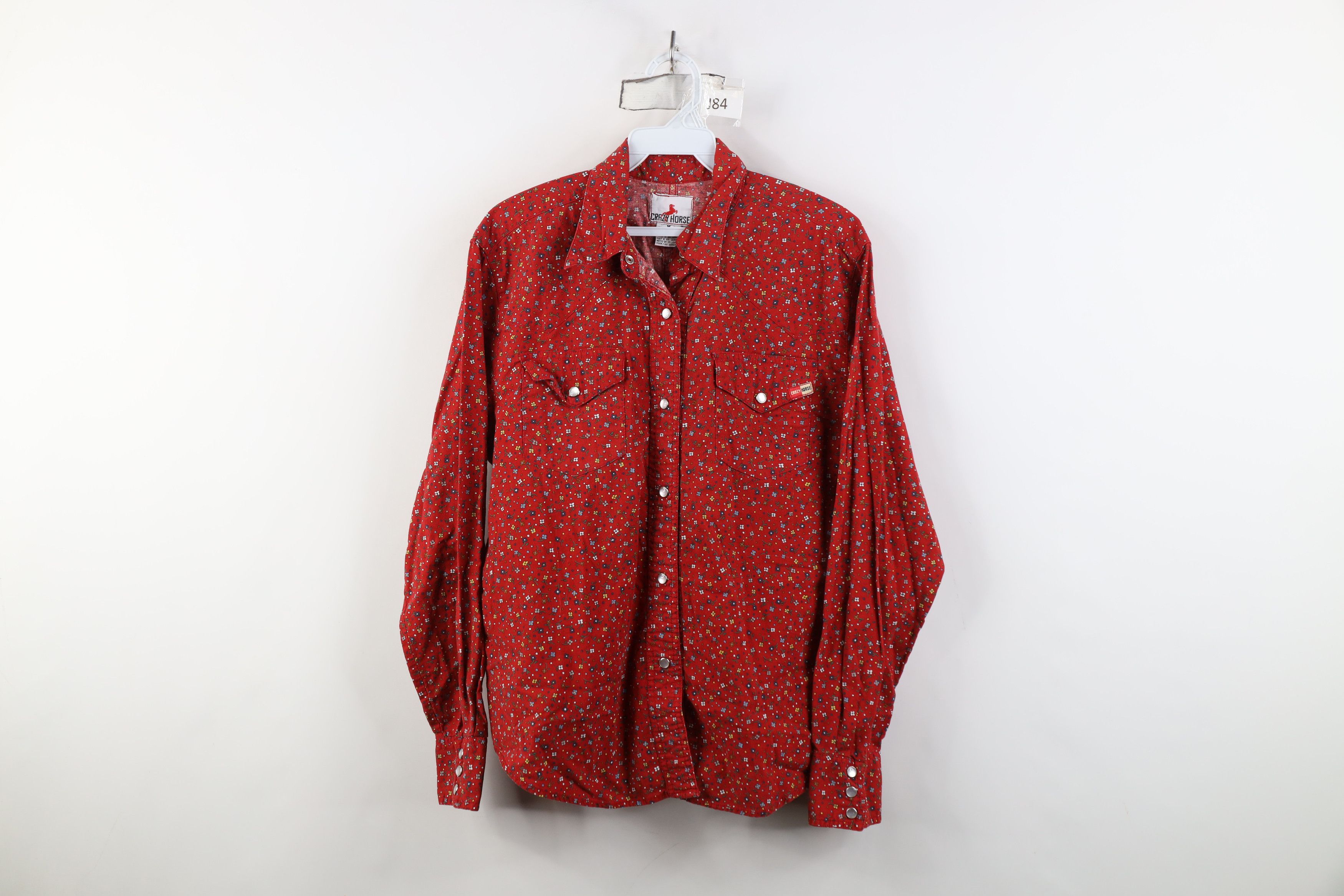 Vintage Vintage 70s Streetwear Western Cowgirl Snap Button Shirt Size M / US 6-8 / IT 42-44 - 1 Thumbnail