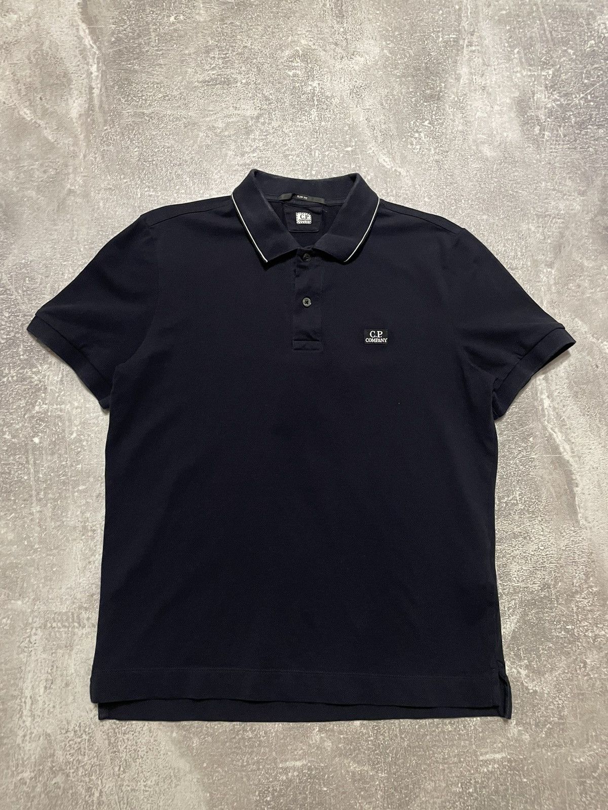 C.P. Company Vintage CP Company Slim Fit Polo Shirt Size US S / EU 44-46 / 1 - 1 Thumbnail