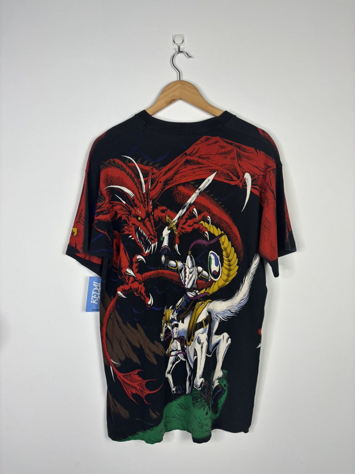 Liquid Blue Vintage distress 90’s Liquid blue Dragon wizard Size US L / EU 52-54 / 3 - 3 Thumbnail