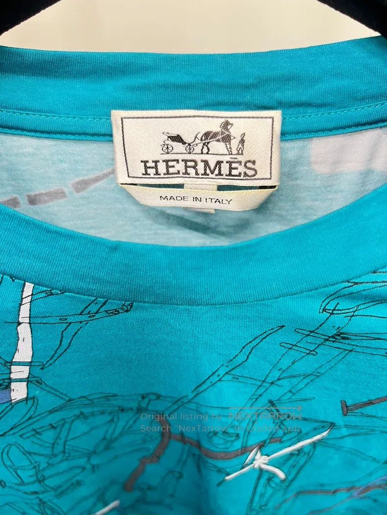 Hermes Hermes Short-sleeved T-shirt Size US XXL / EU 58 / 5 - 3 Thumbnail