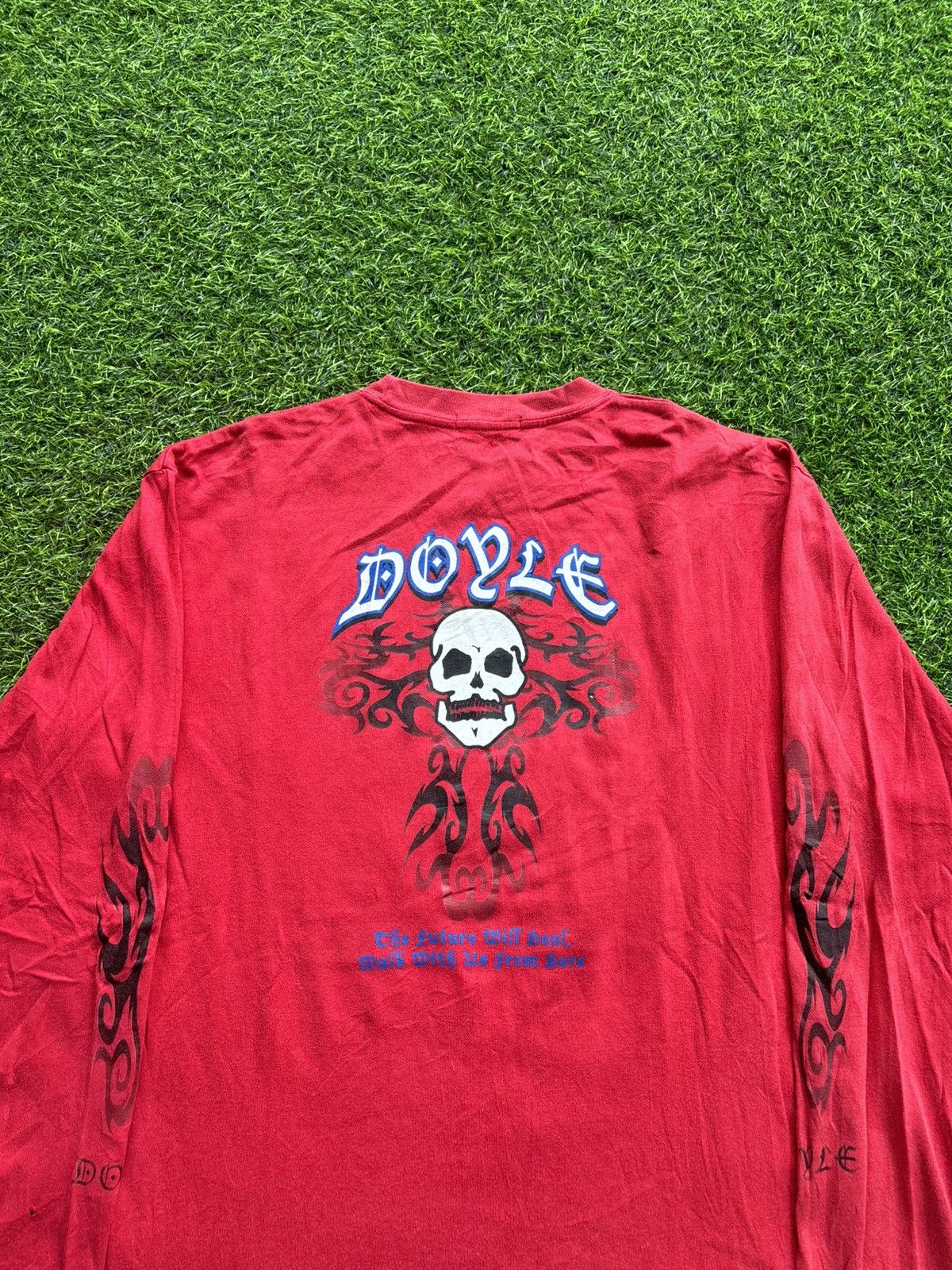 Hysteric Glamour Y2k Pdoyle Skull Tribal Punk Style Longsleeve Size US M / EU 48-50 / 2 - 5 Thumbnail