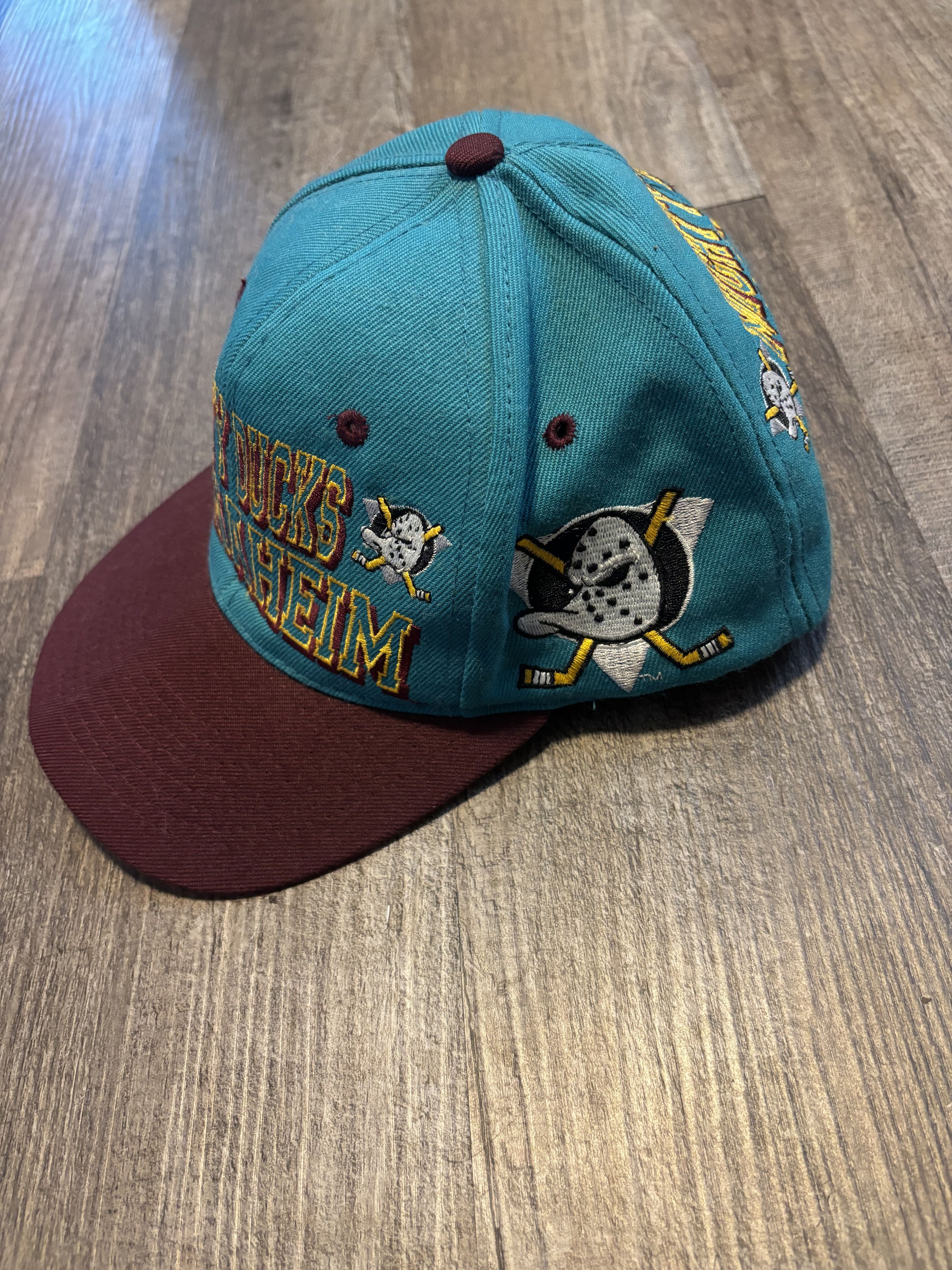 Drew Pearson Vintage Drew Pearson Might Ducks of Anaheim Embroidered Hat Size ONE SIZE - 5 Thumbnail