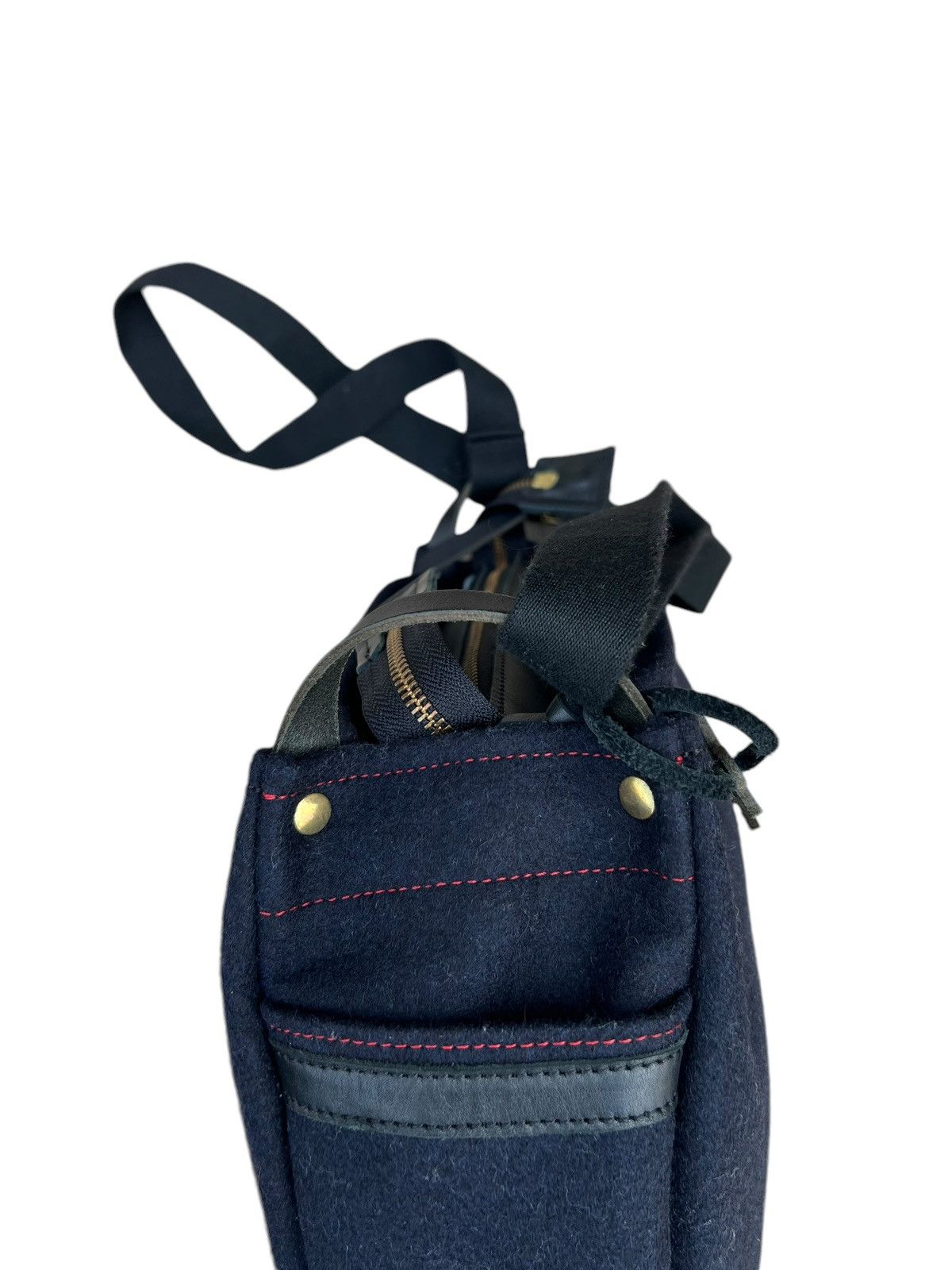 Other Jack Gomme France Wool Leather Bag Size ONE SIZE - 13 Thumbnail