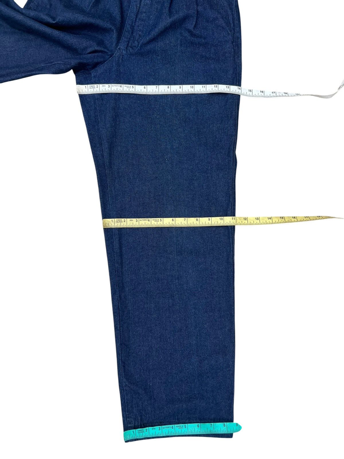 Issey Miyake Vintage Issey Miyake Jean Of Plantation Baggy Denim Trouser Size US 29 - 5 Thumbnail