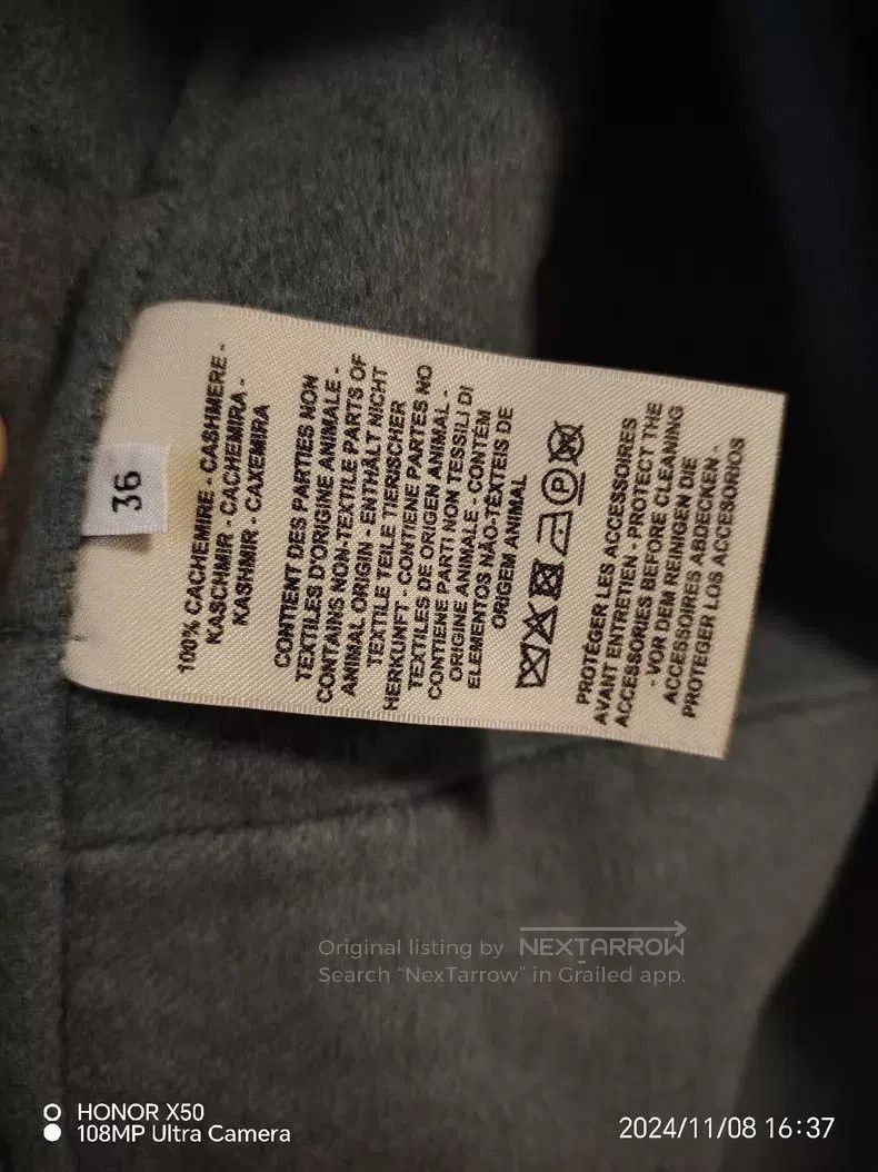 Hermes Hermes Cashmere Coat Size XXS / US 00 / IT 34 - 4 Thumbnail