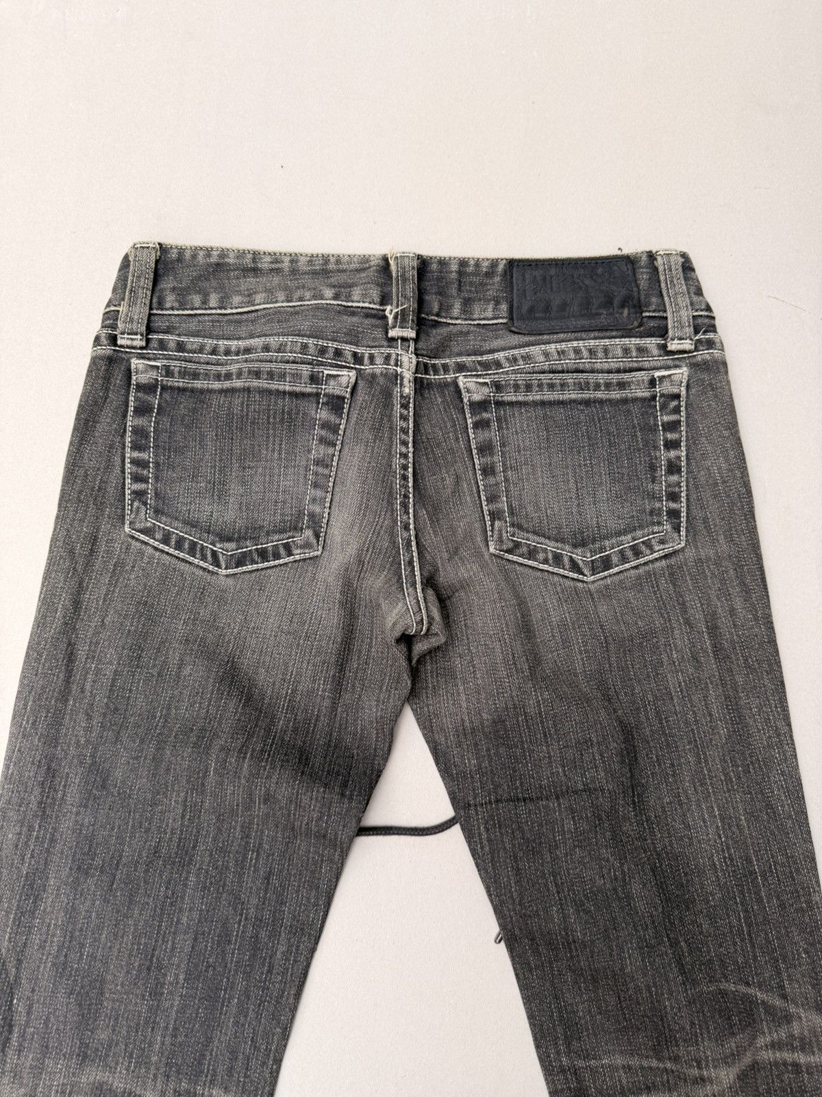 Japanese Brand Moussy Lace up flare jeans Size US 26 / EU 42 - 8 Thumbnail
