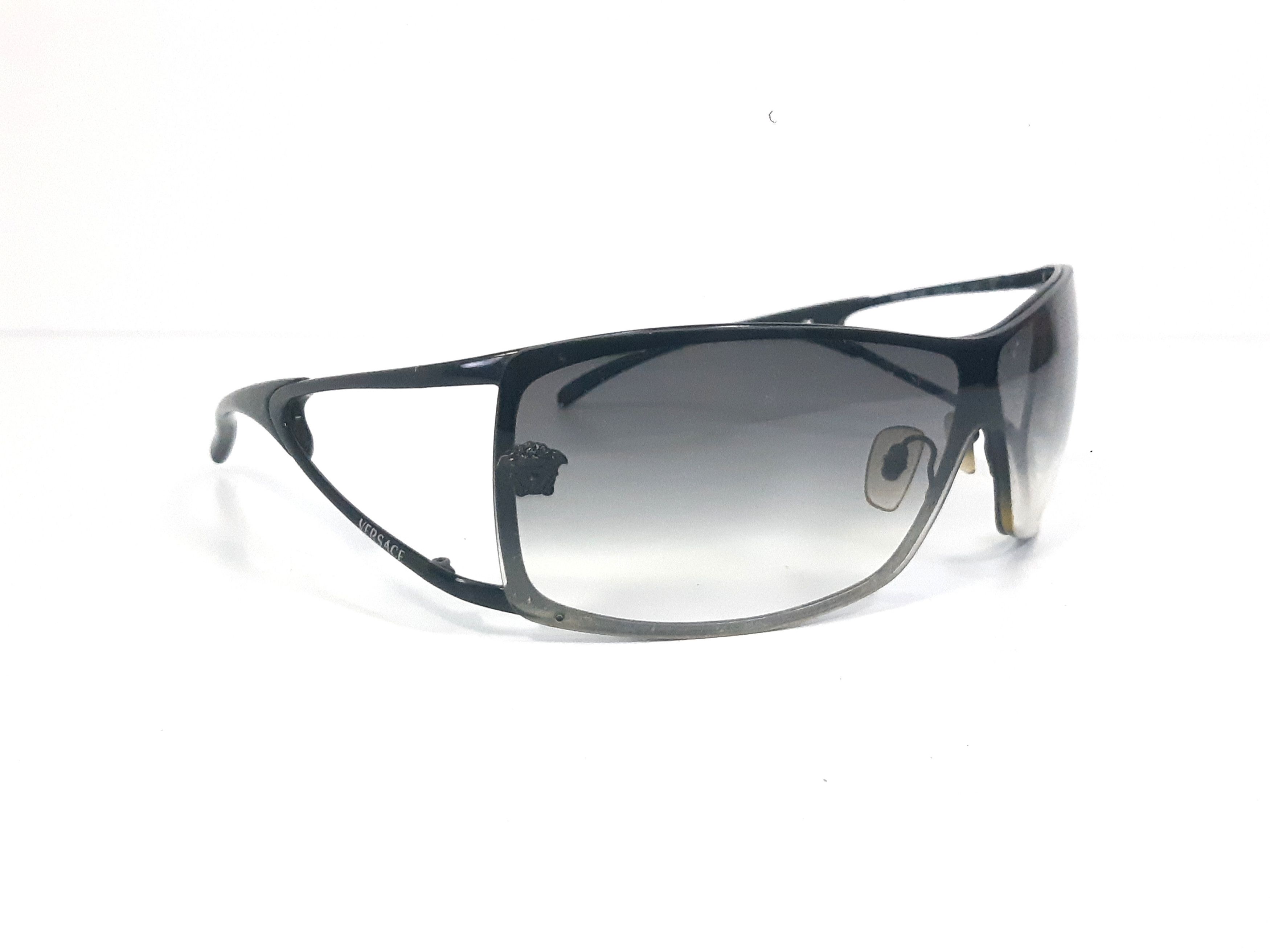 Versace Vintage VERSACE mod.2048 1009/8G Italy Sunglasses ONLY FRAME Size ONE SIZE - 5 Thumbnail
