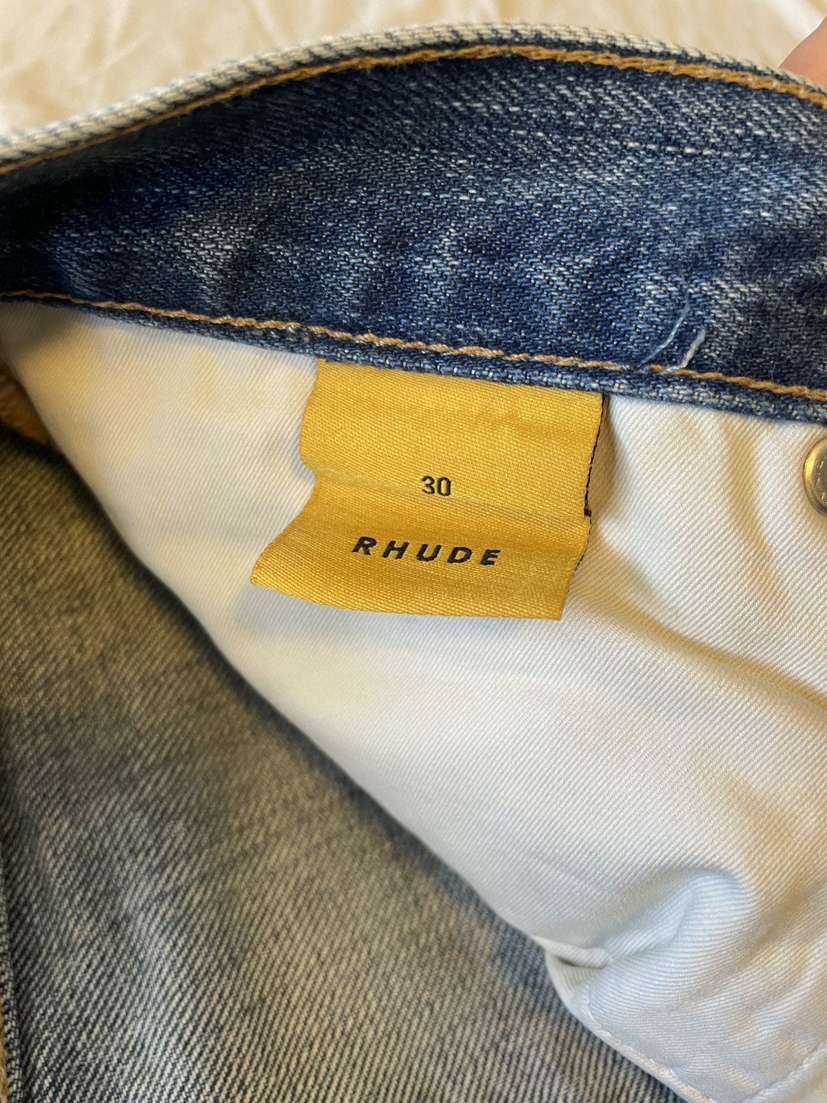 Rhude Rhude ripped denim Size US 30 / EU 46 - 3 Thumbnail
