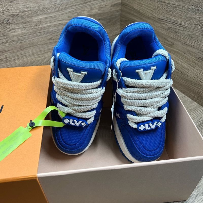 Louis Vuitton Louis Vuitton Trainer Maxi Fashion Sneakers for Men -2508 Size US 7.5 / EU 40-41 - 2 Thumbnail