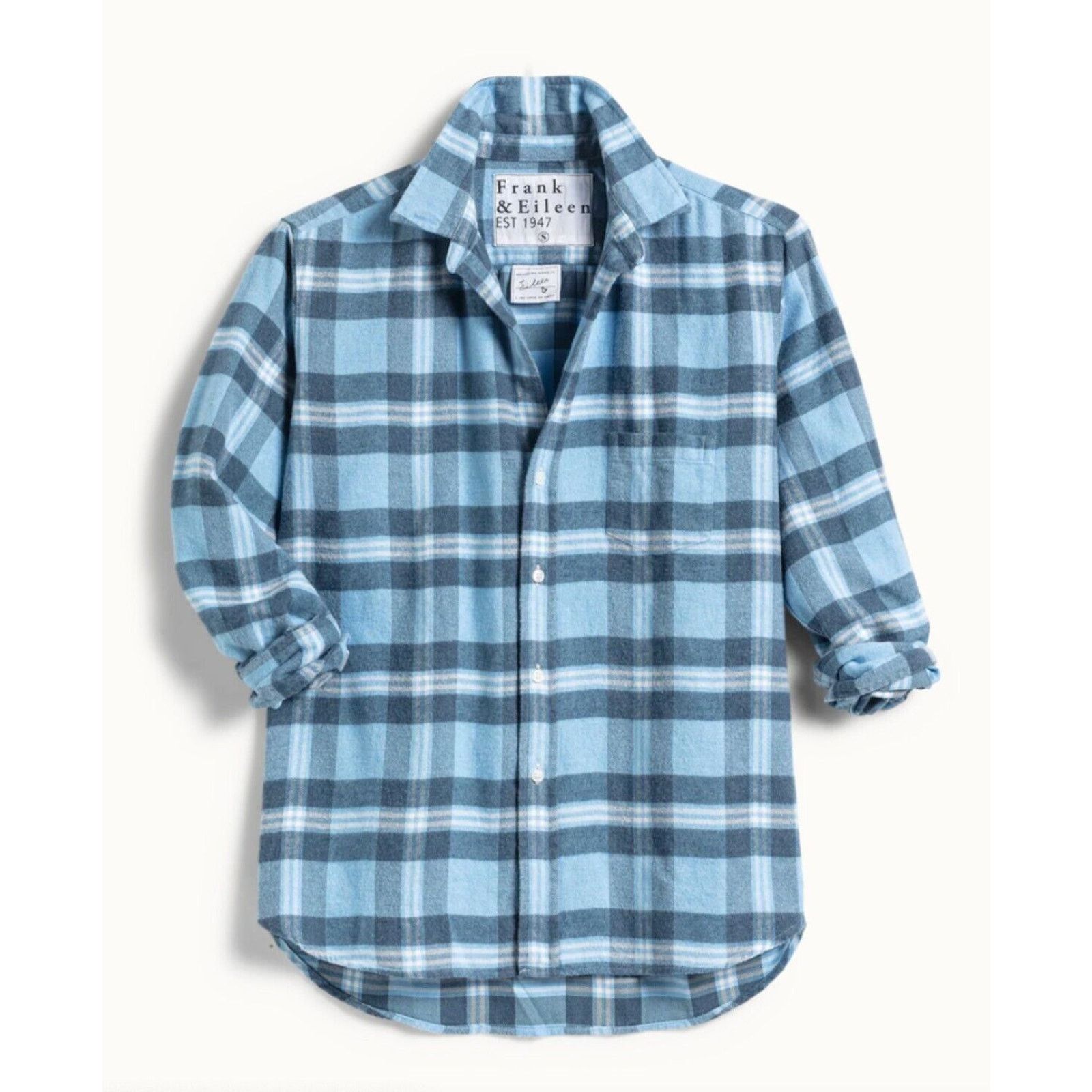 Frank & Eileen Frank & Eileen Plaid Long Sleeve Button-Up Shirt Women's XS Size XS / US 0-2 / IT 36-38 - 3 Thumbnail
